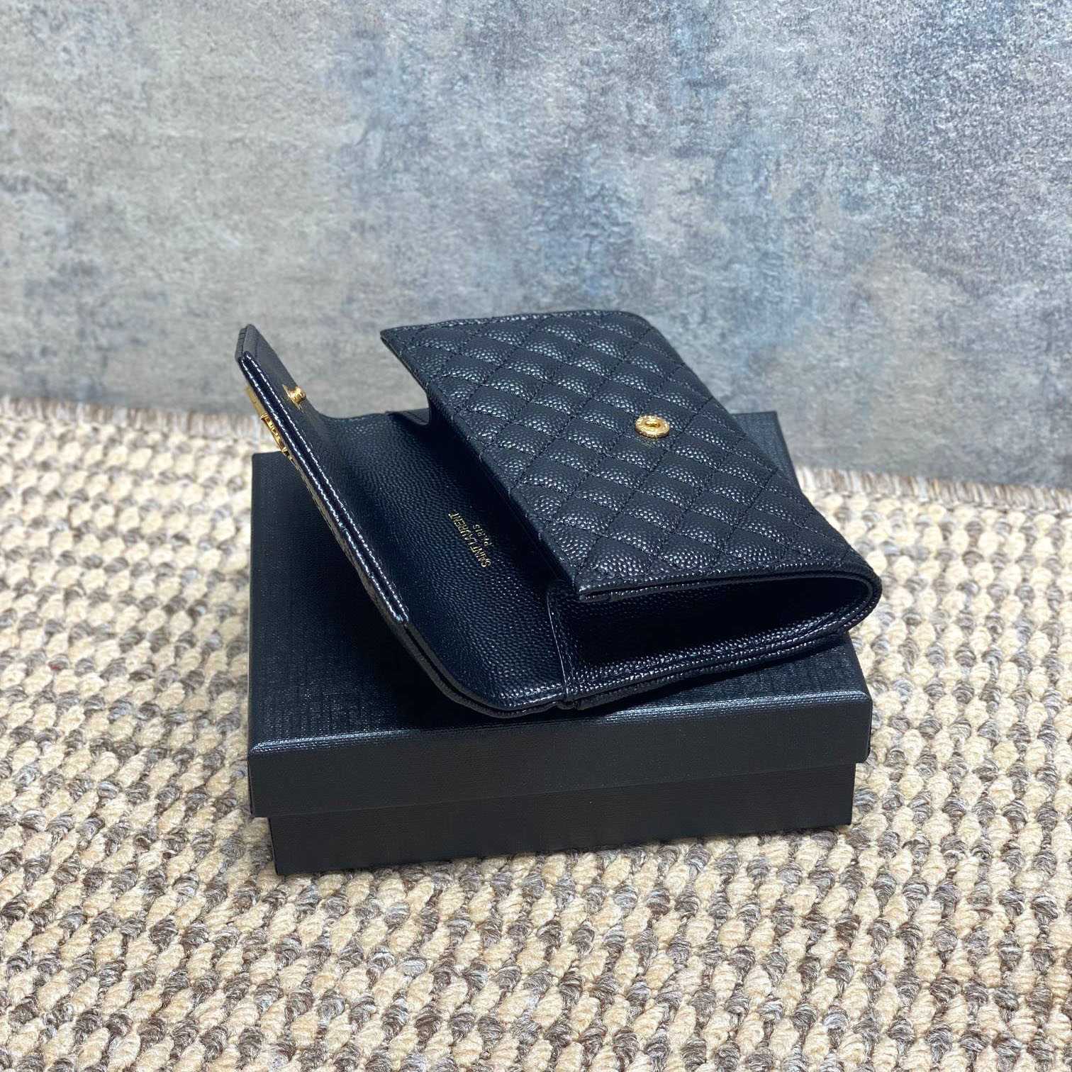 Saint Laurent Small Envelope Wallet - DesignerGu