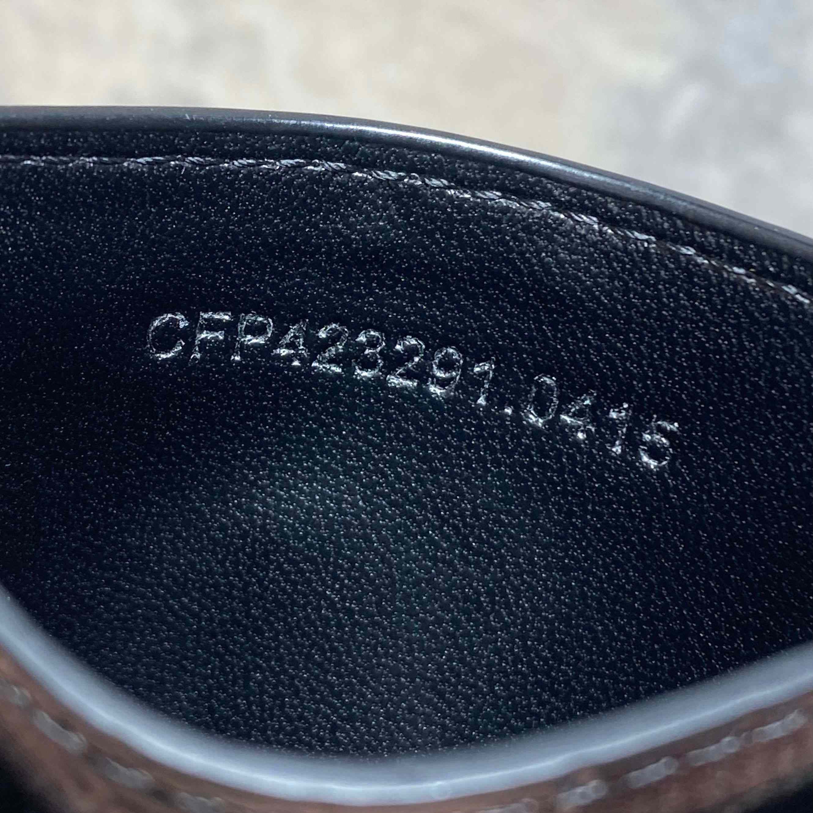 Saint Laurent Cassandre Card Case In Crocodile-Embossed Shiny Leather - DesignerGu