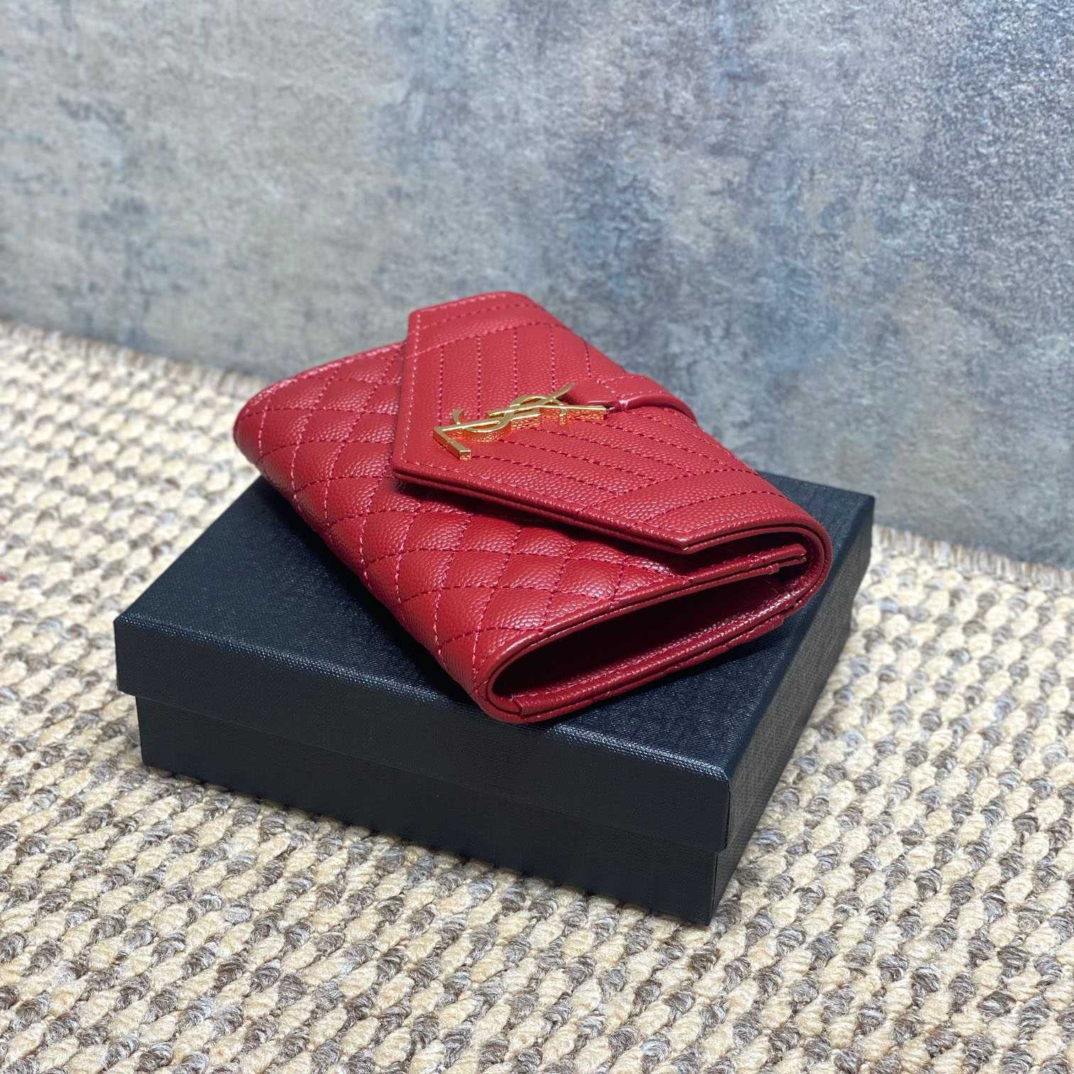 Saint Laurent Small Envelope Wallet - DesignerGu