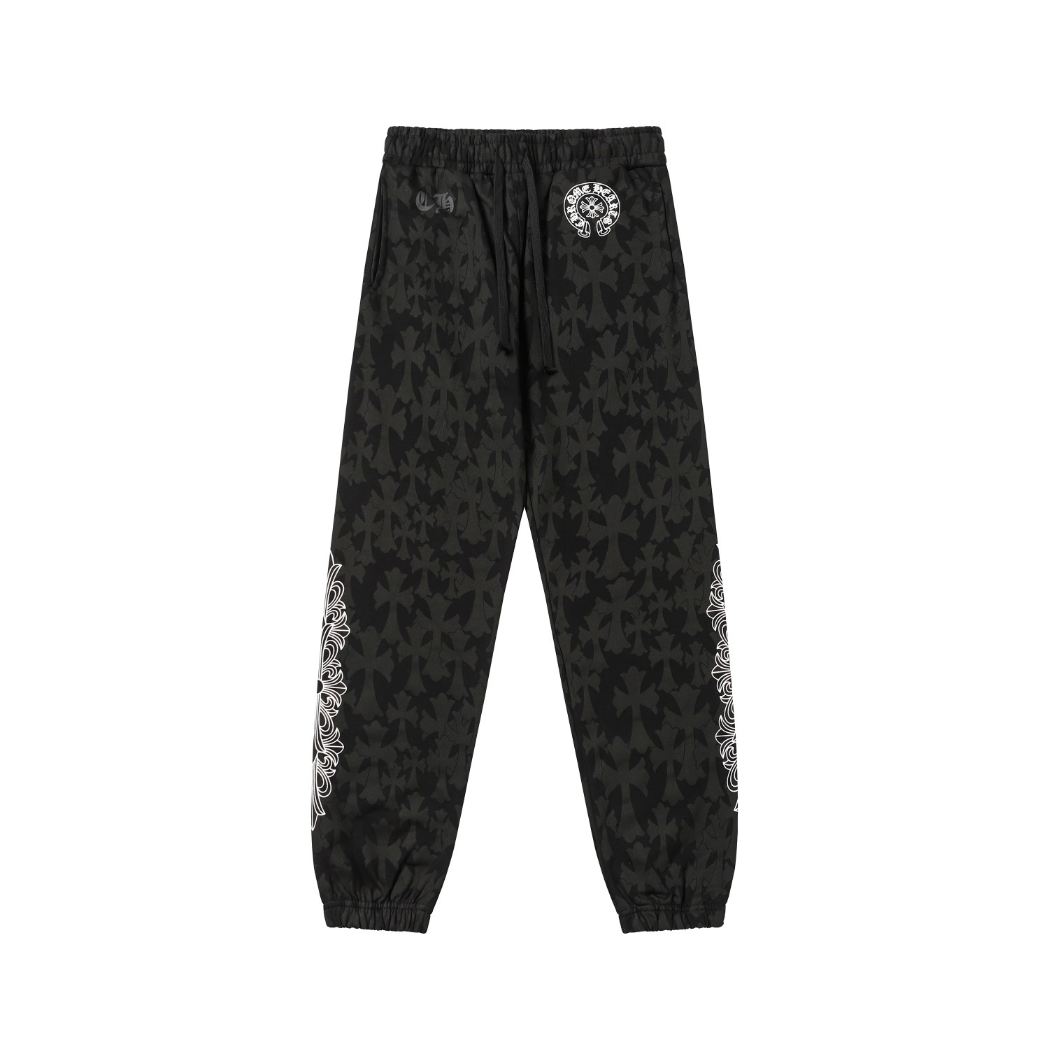 Chrome Hearts Monogram Cross Horseshoe Sweatpants - DesignerGu