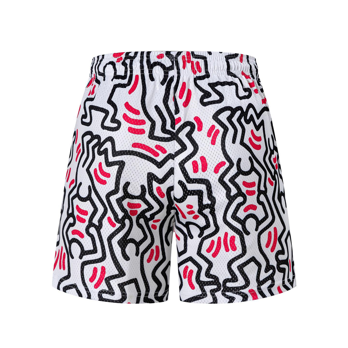 Eric Emanuel EE Keith Haring Shorts - DesignerGu