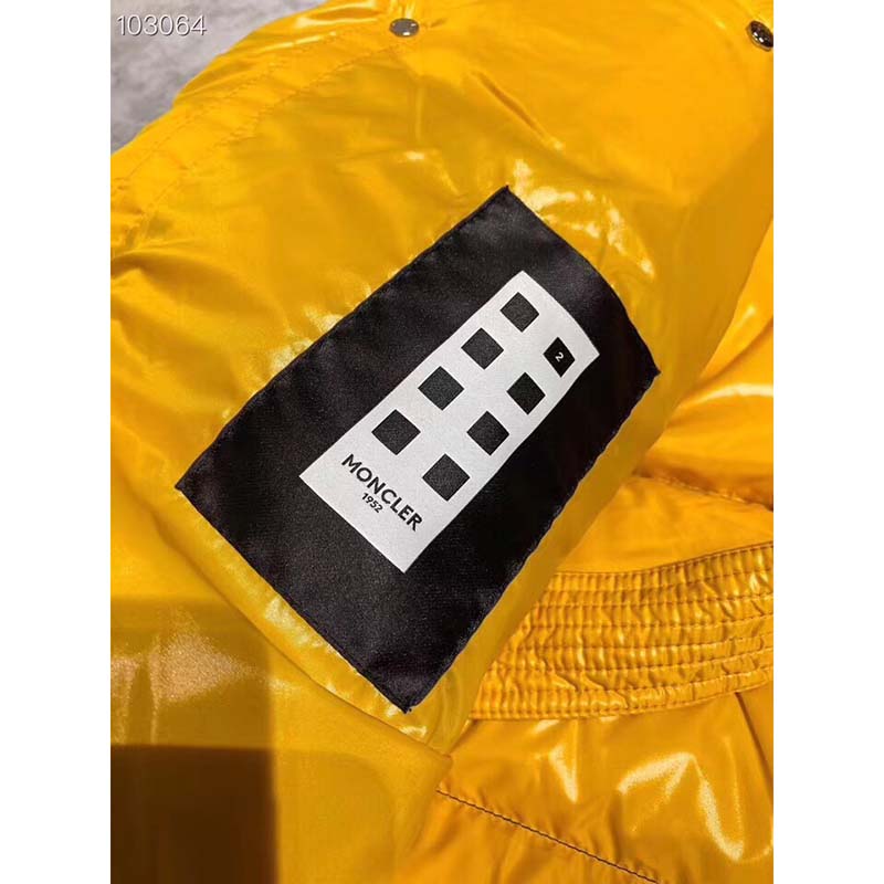 Moncler Down Jacket  Black/Yellow - DesignerGu