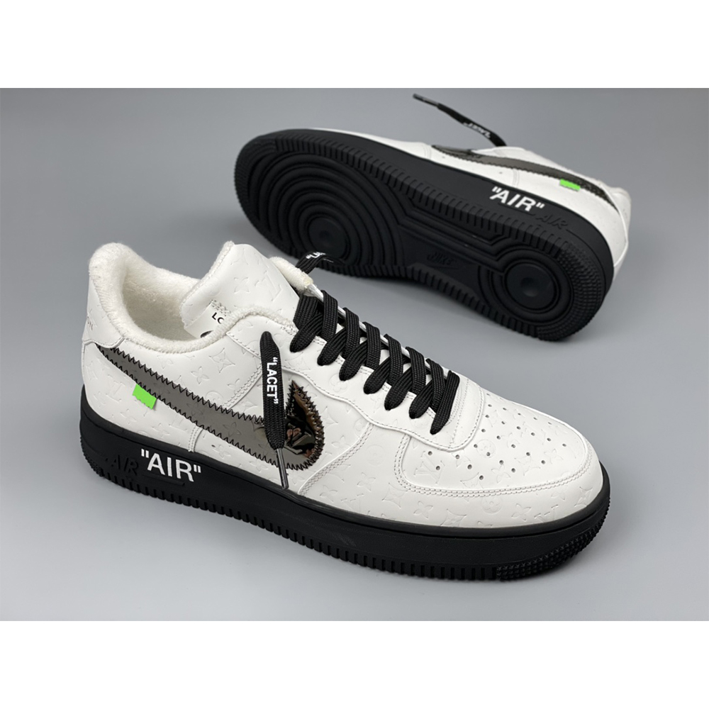 Louis Vuitton X Nike Air Force 1 Sneaker White - DesignerGu