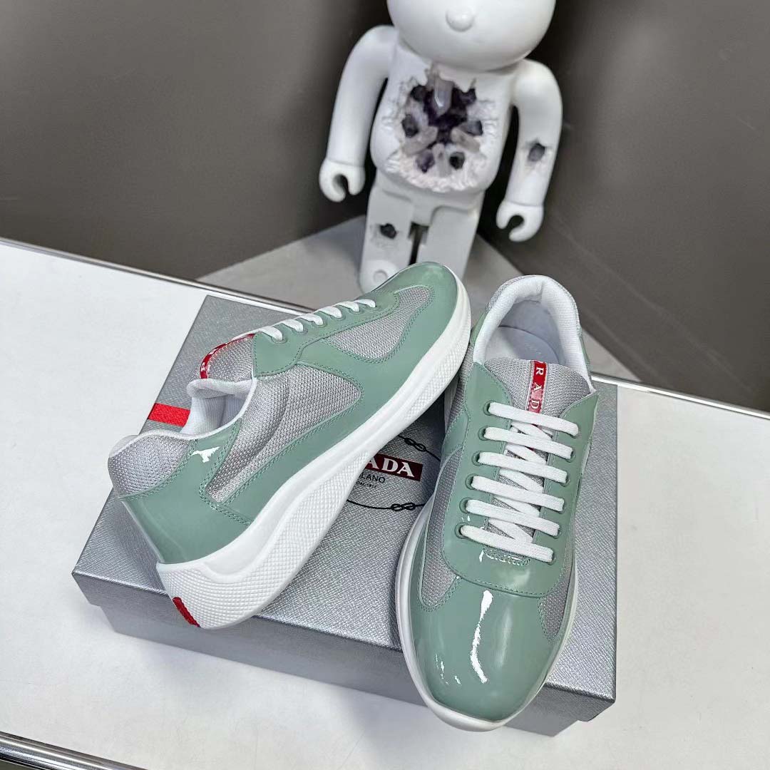 Prada Male America's Cup Sneaker  - DesignerGu