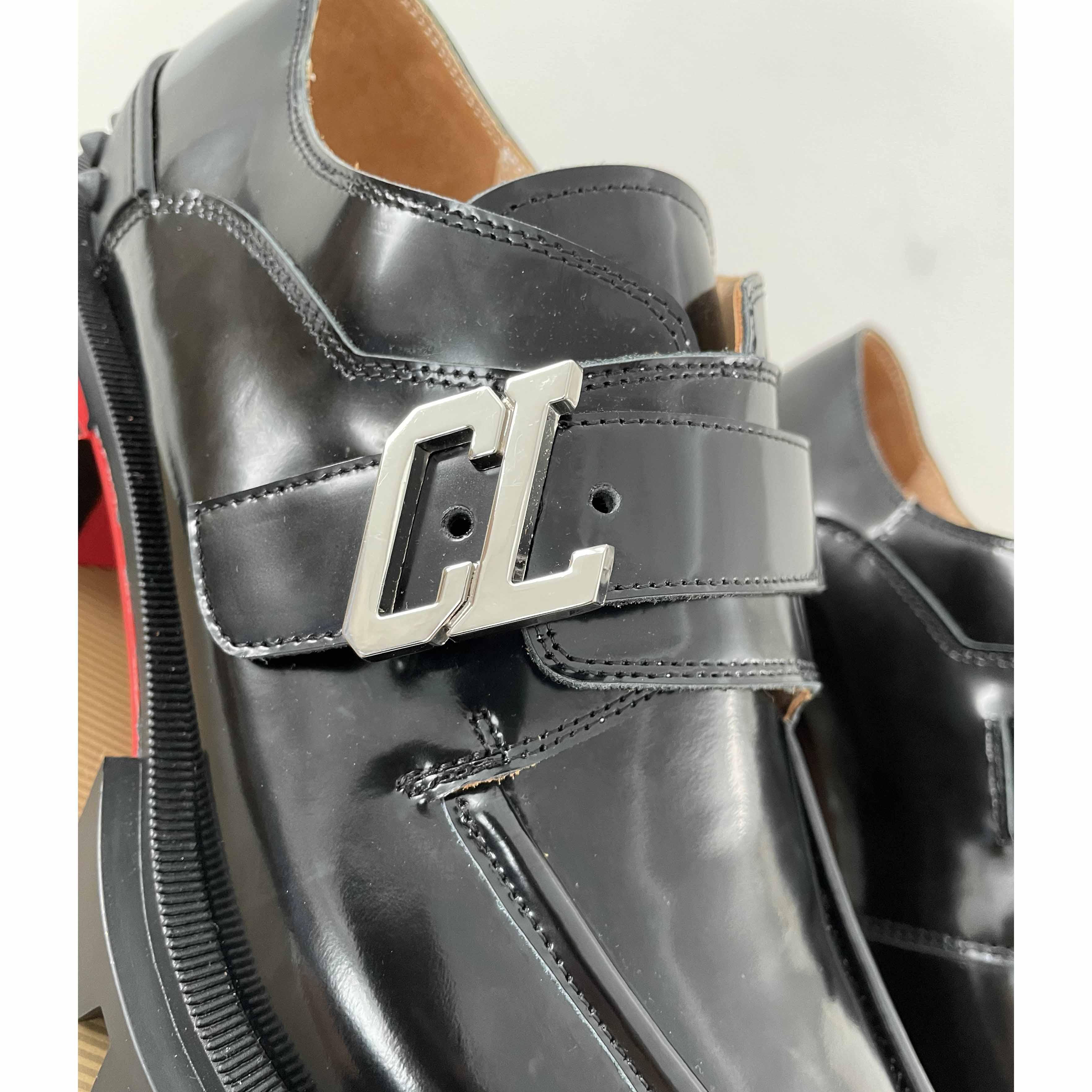 Christian Louboutin Men's Our Georges B Flat Chunky Loafers - DesignerGu