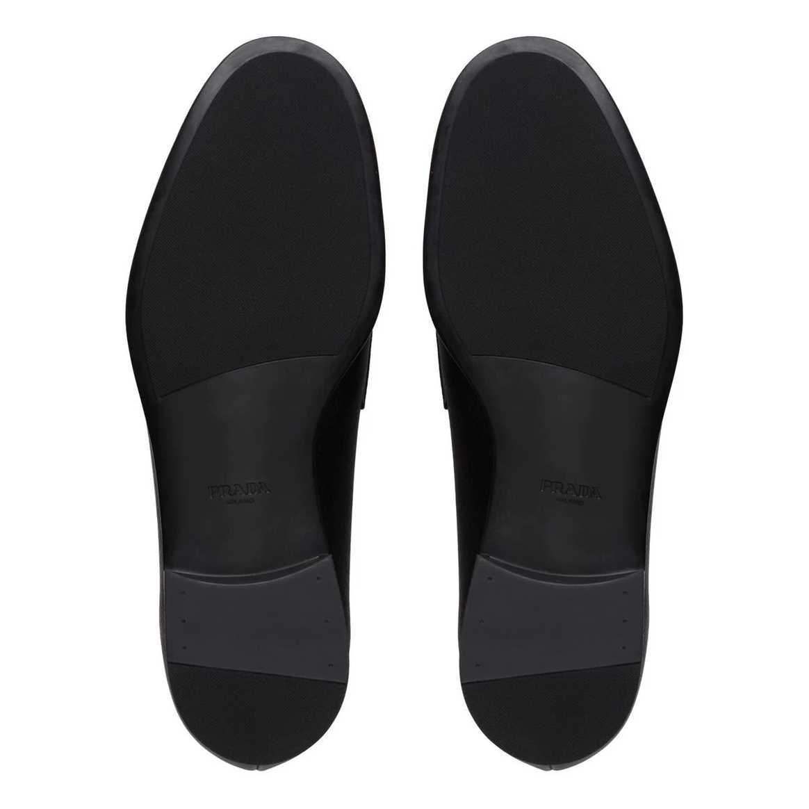 Prada Triangle Logo Loafers(Upon UK Size) - DesignerGu