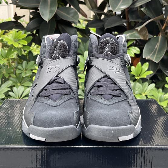 Air Jordan 8 Winterized “Gunsmoke” Sneakers FD1334-001 - DesignerGu