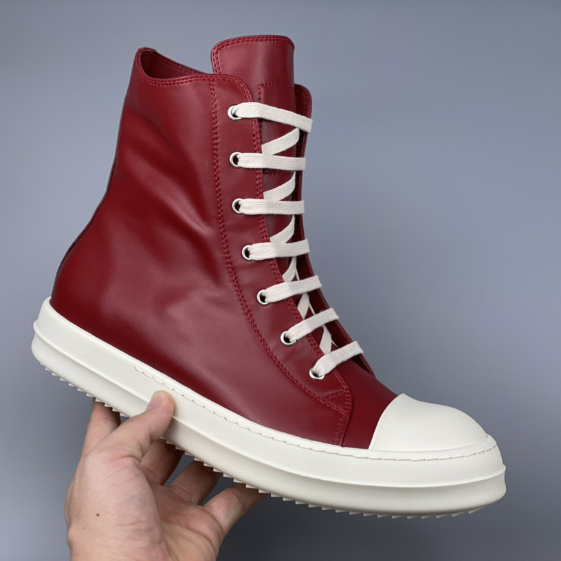 Rick Owens High-top Sneakers - DesignerGu