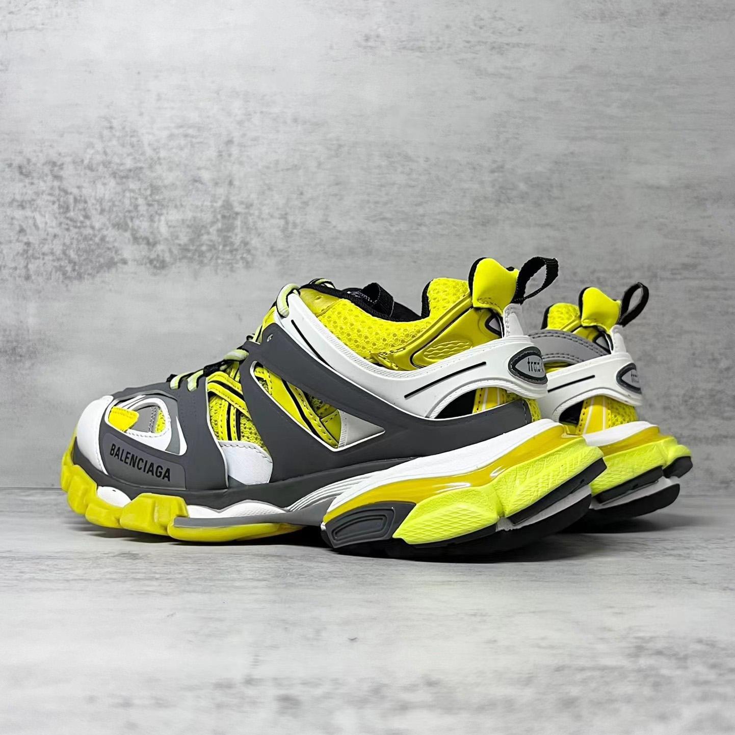 Balenciaga Track Trainer 'Yellow' - DesignerGu