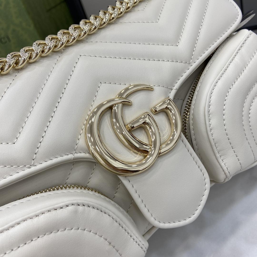 Gucci GG Marmont Small Multi-pocket Bag - DesignerGu