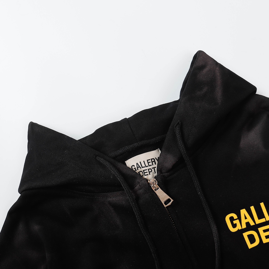 Gallery Dept. Vintage Tie-Dye Full Zip Hoodie - DesignerGu