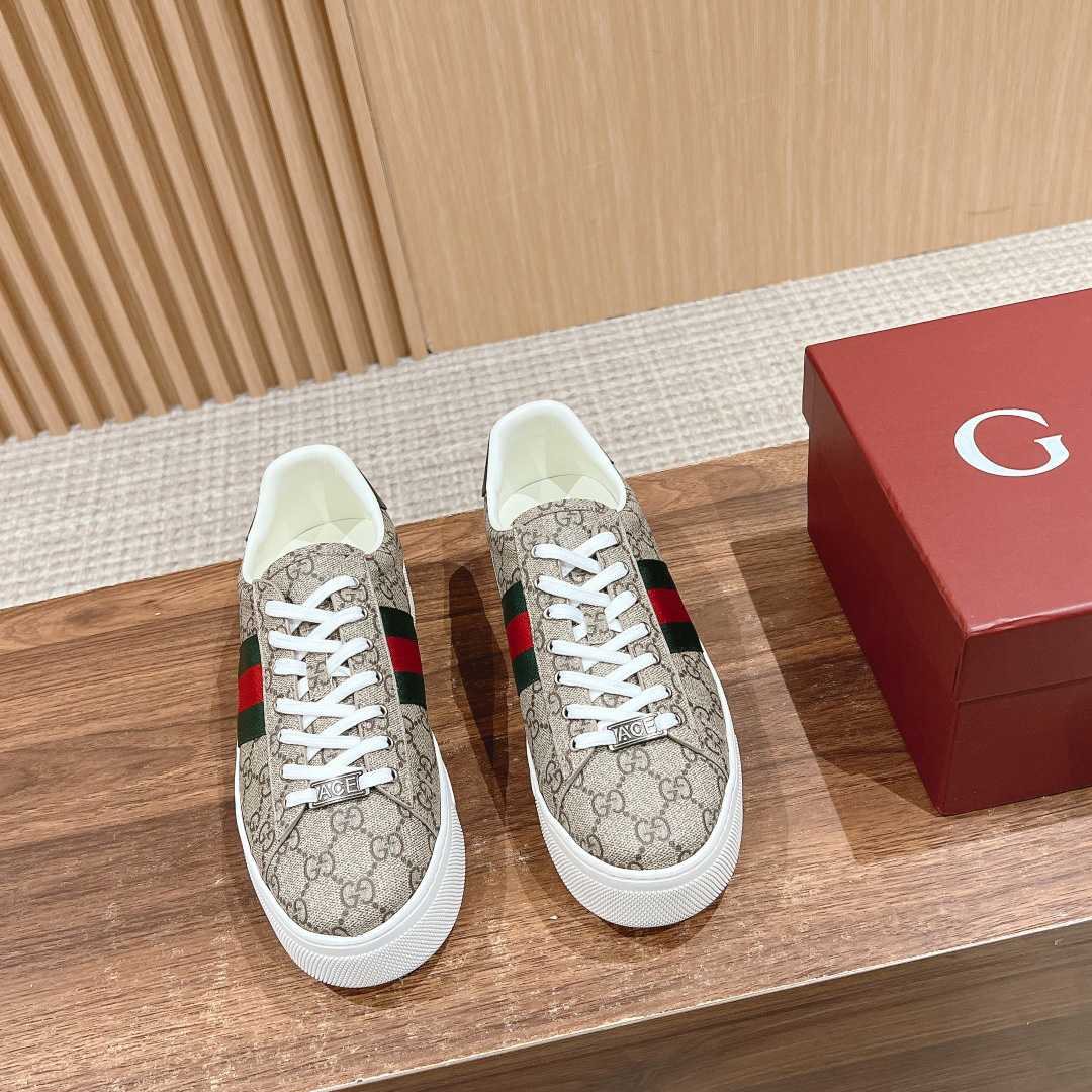 Gucci Ace Sneaker With Web - DesignerGu