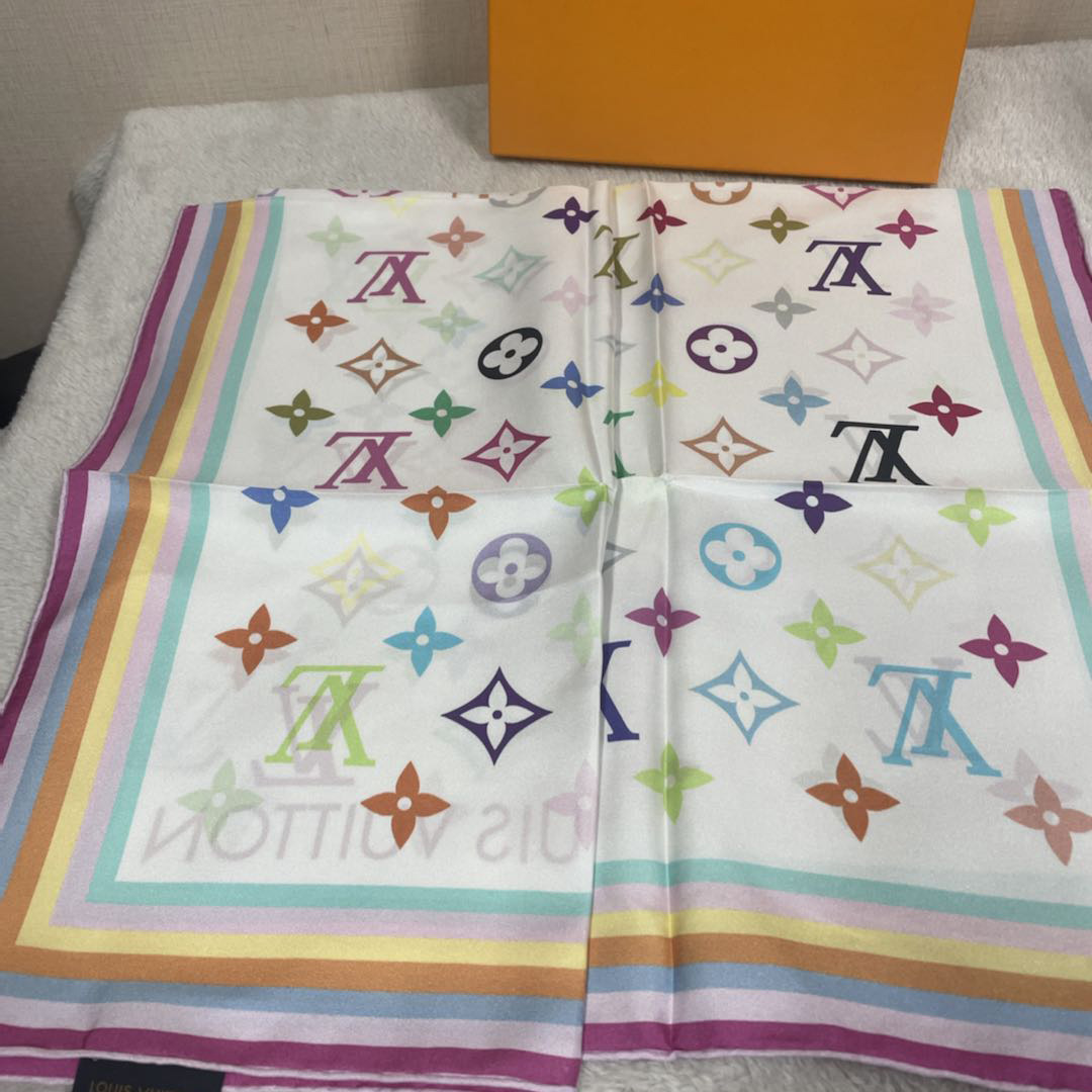 Louis Vuitton LV x TM Monogram Multicolor Square 90  M96095  M94967 - DesignerGu