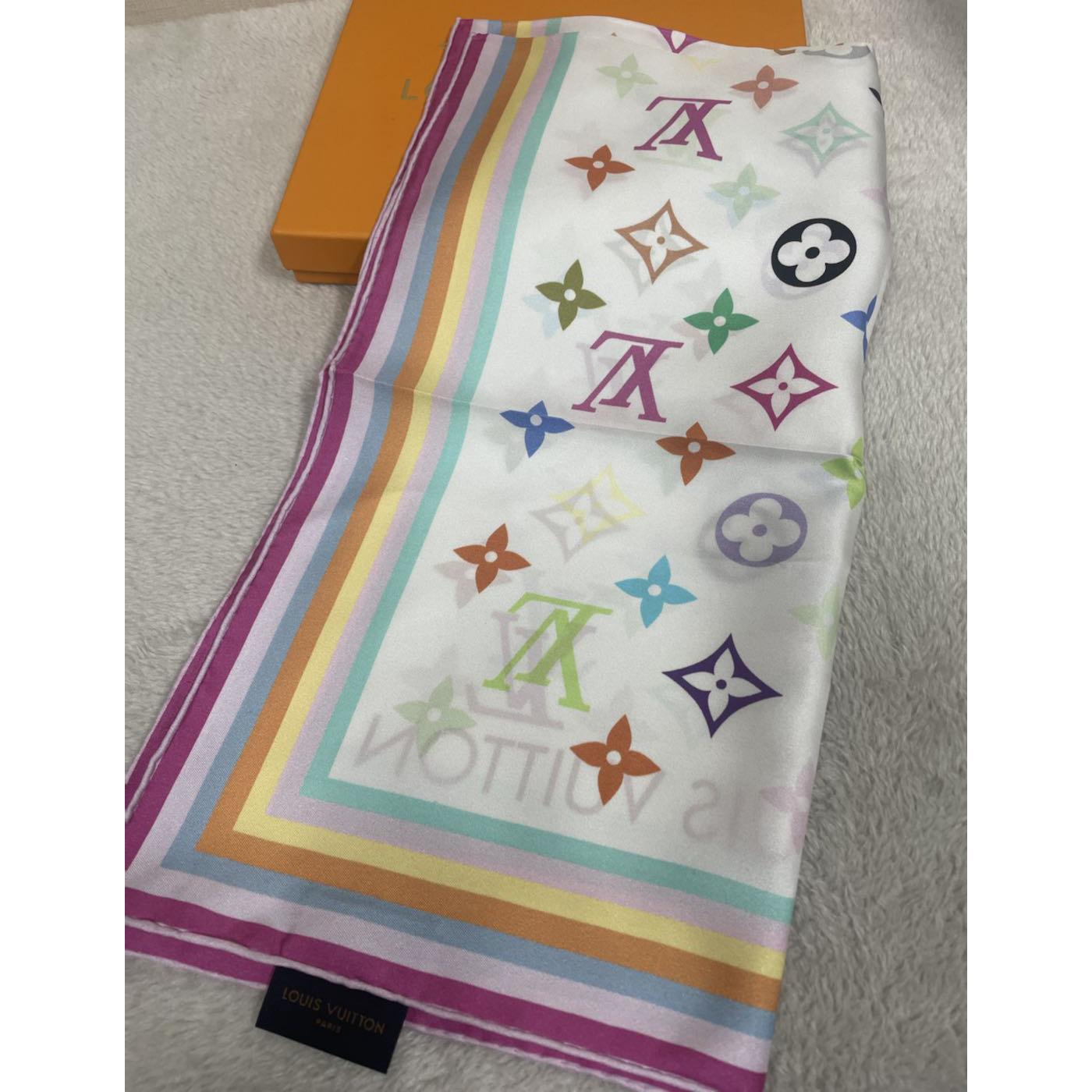 Louis Vuitton LV x TM Monogram Multicolor Square 90  M96095  M94967 - DesignerGu