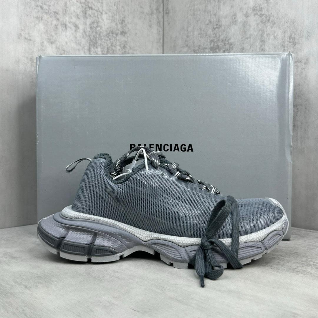 Balenciaga 3XL Net Sneaker In Grey Polyester - DesignerGu