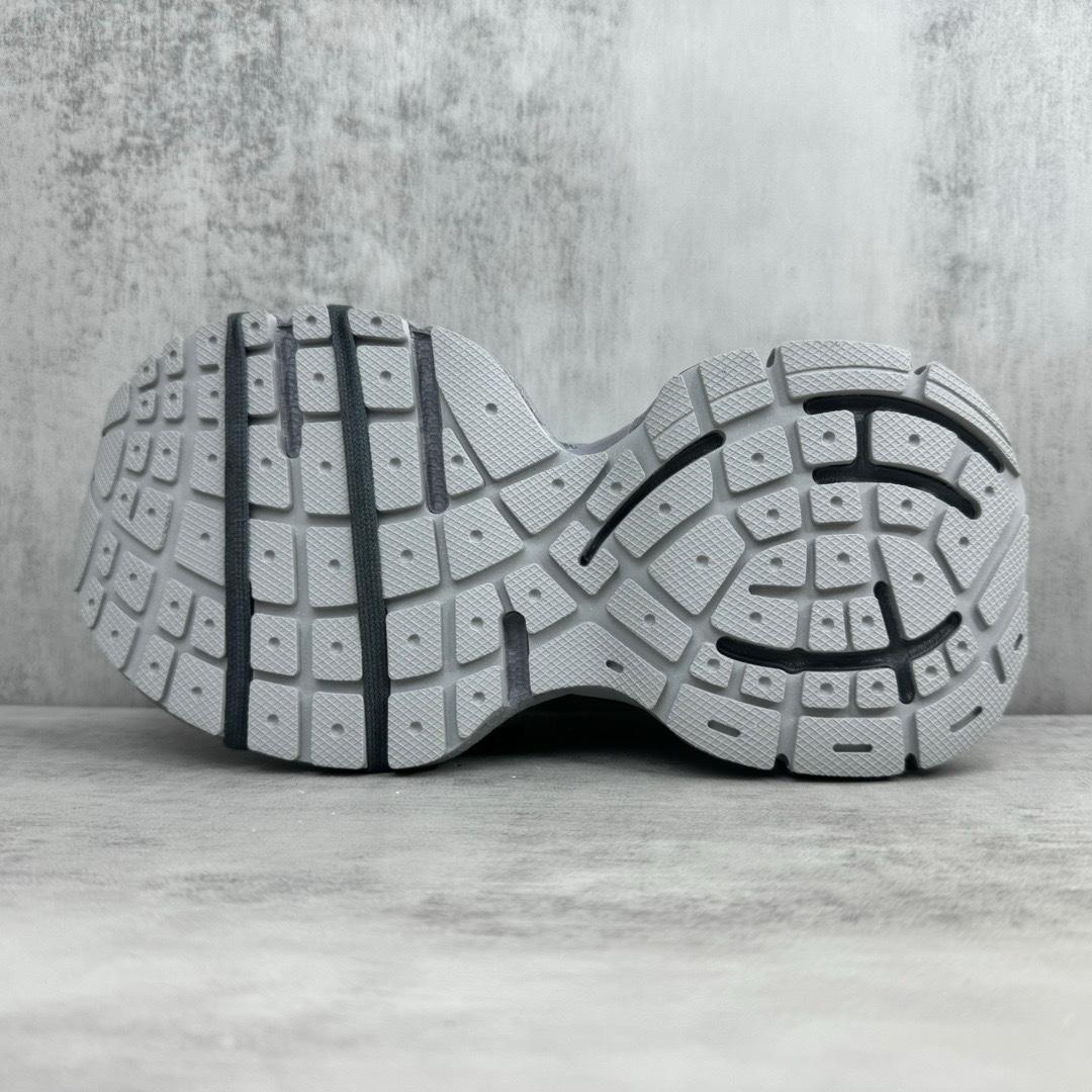 Balenciaga 3XL Net Sneaker In Grey Polyester - DesignerGu