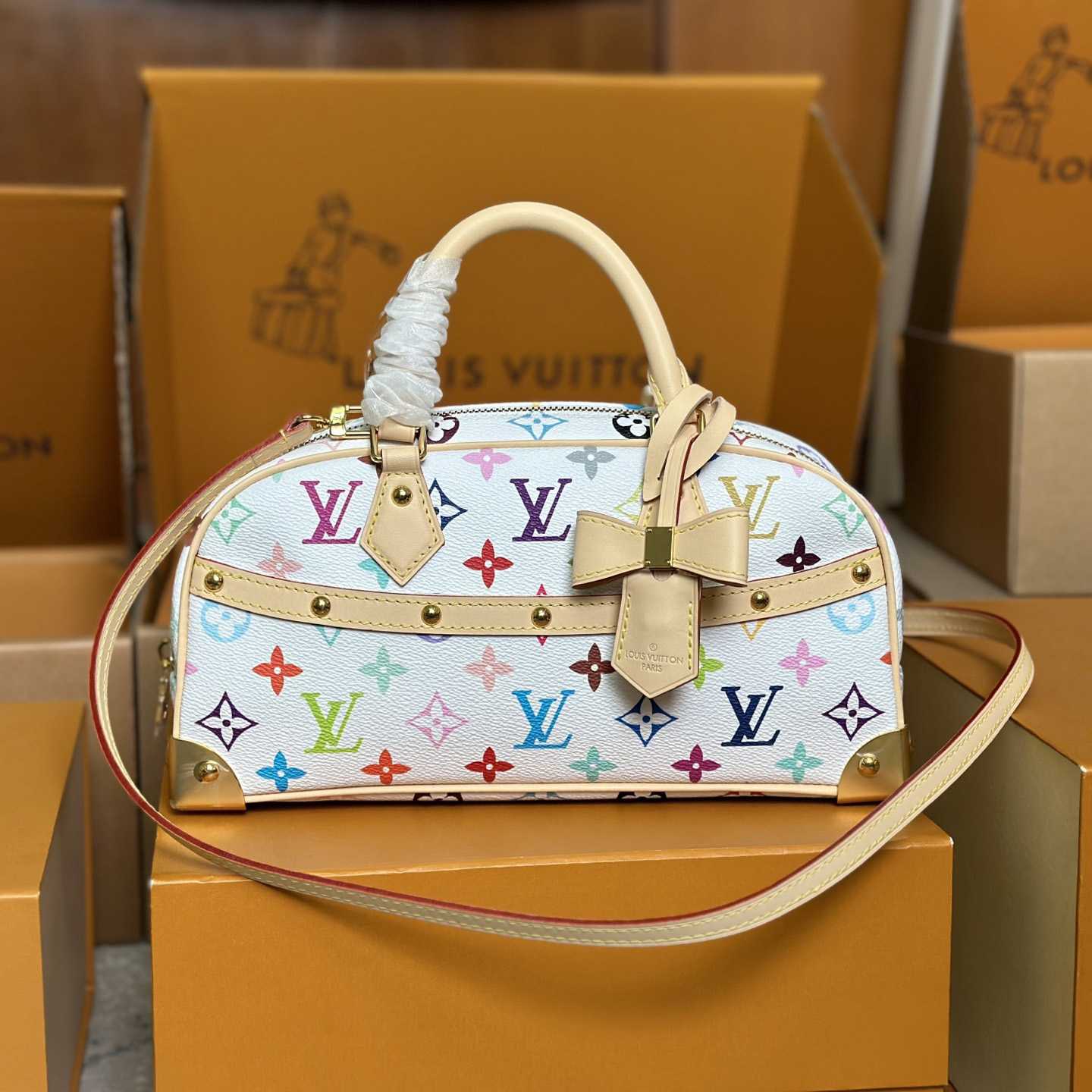 Louis Vuitton LV x TM Handbag East West  M13084 - DesignerGu