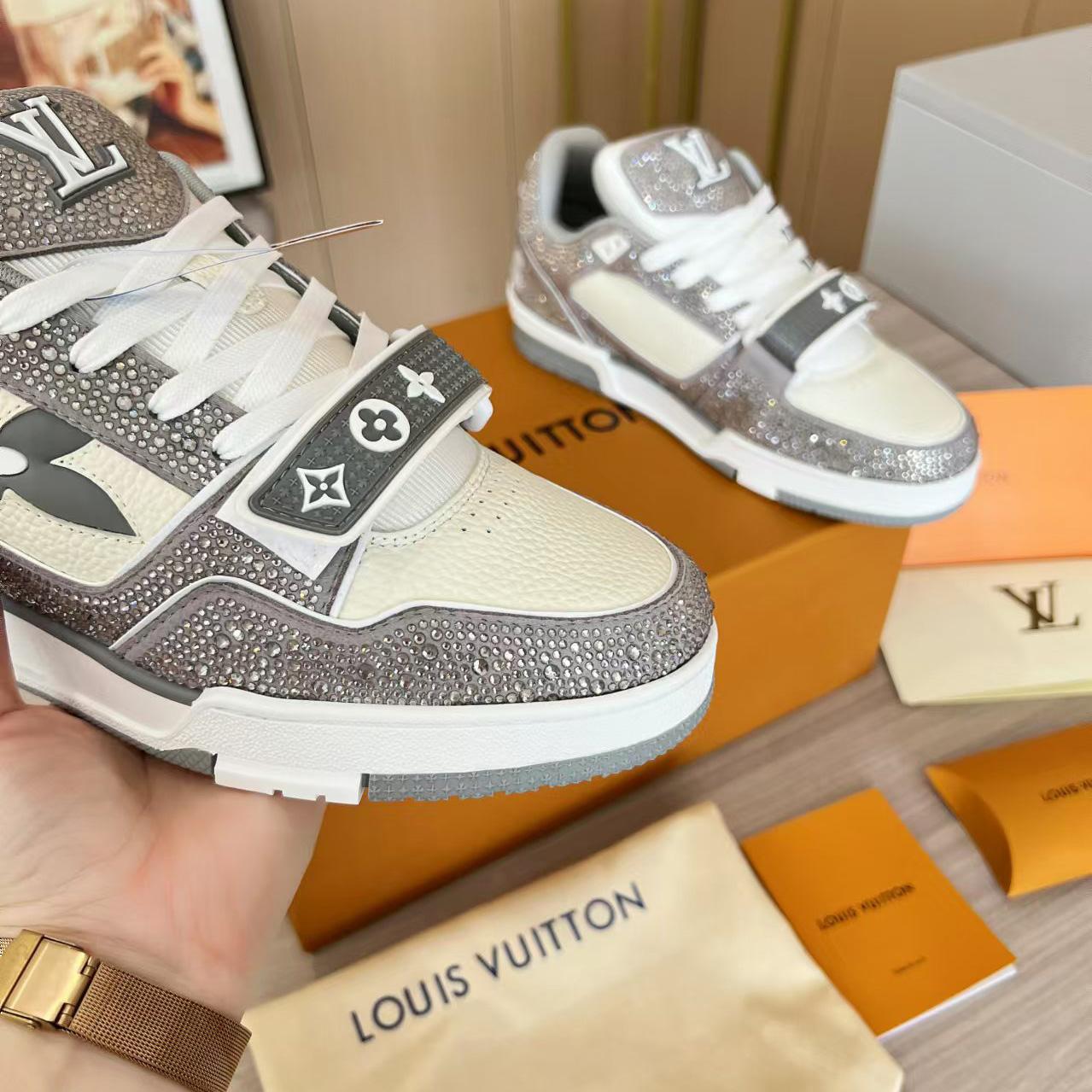 Louis Vuitton LV Trainer Sneaker   - DesignerGu