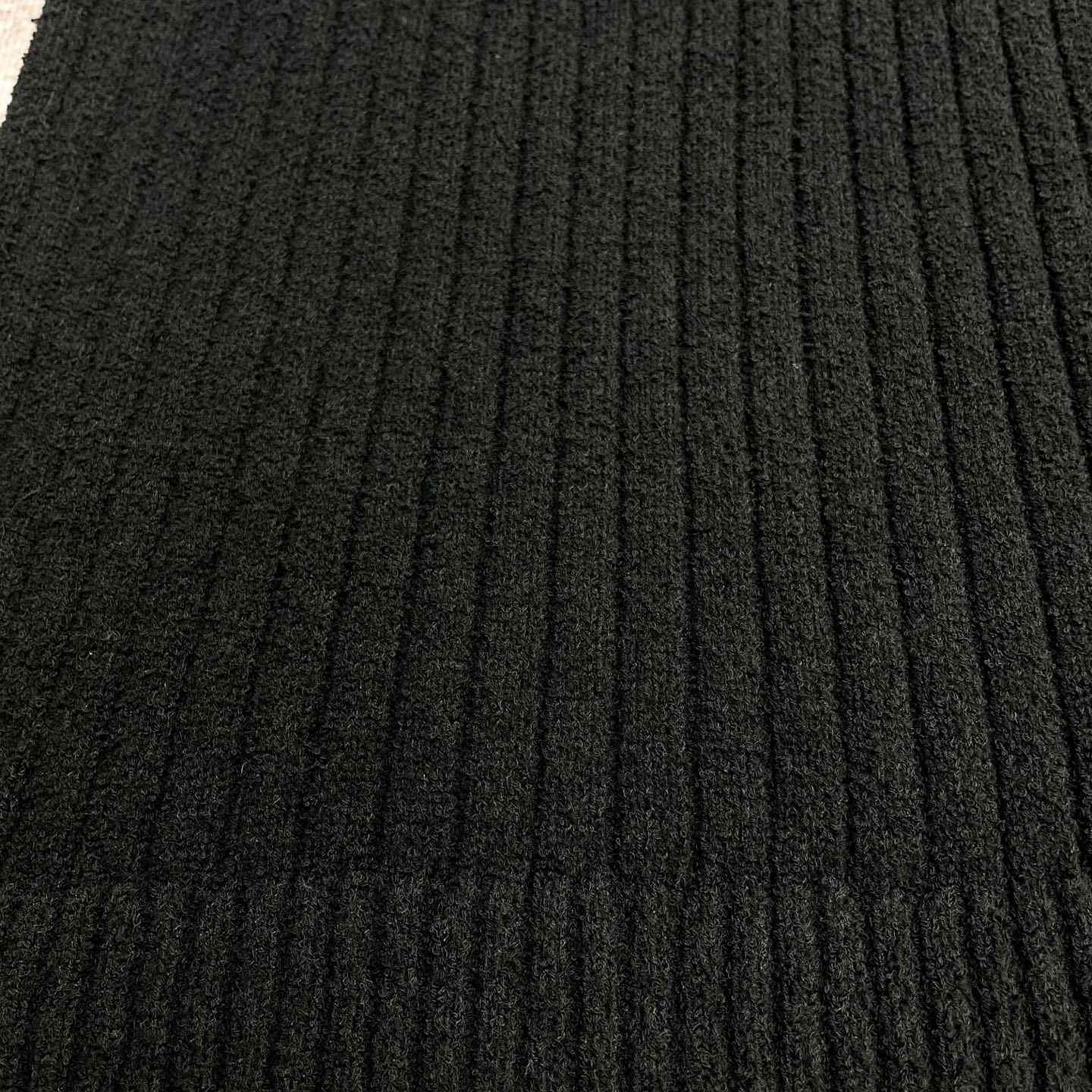 Casablanca Boucle Knit Polo Shirt   D0085 - DesignerGu