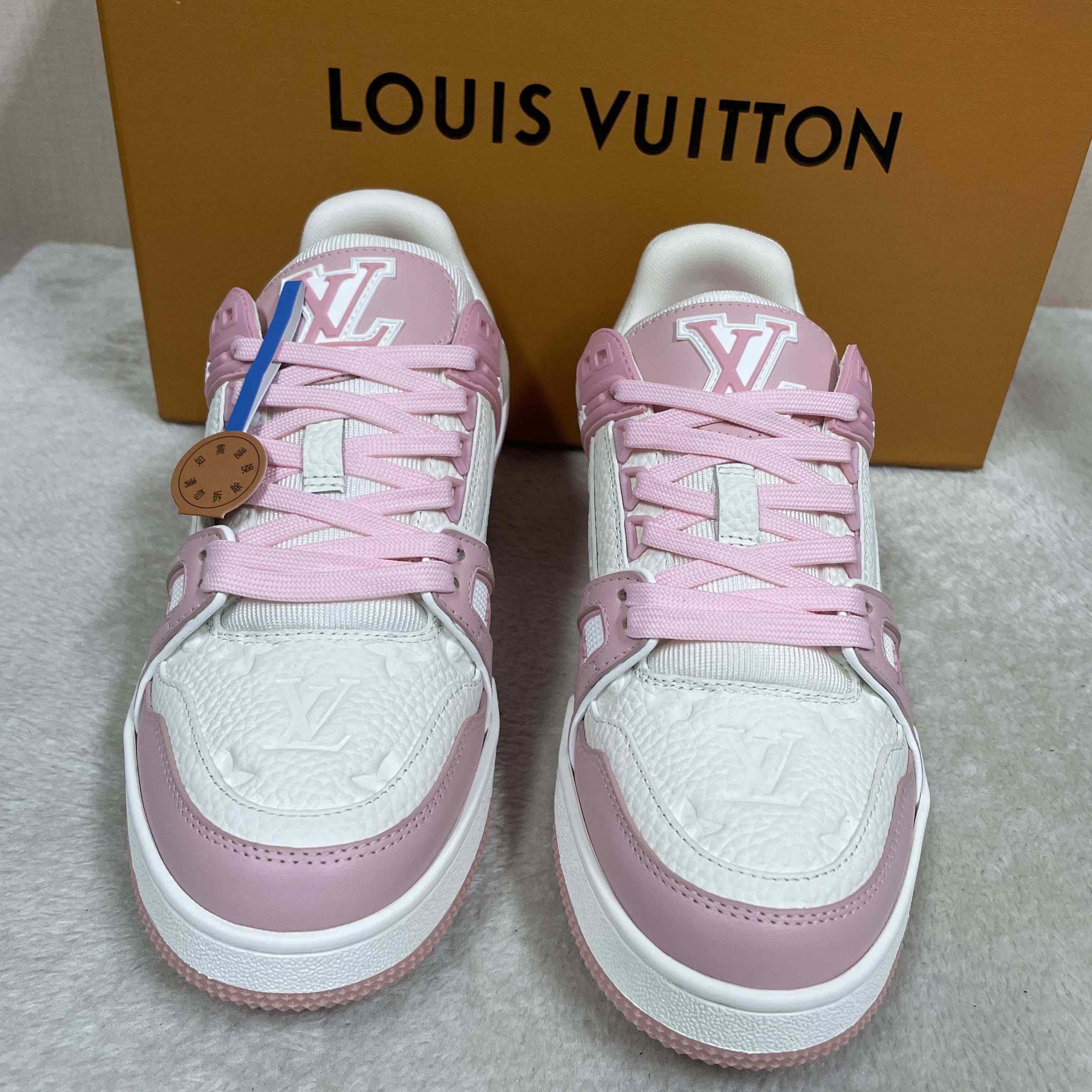 Louis Vuitton LV Trainer Sneaker     - DesignerGu