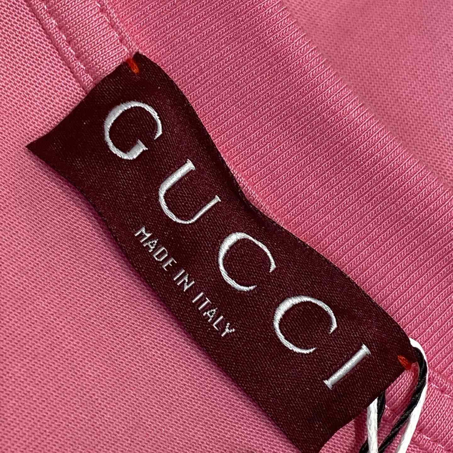 Gucci Printed Cotton Jersey T-shirt - DesignerGu