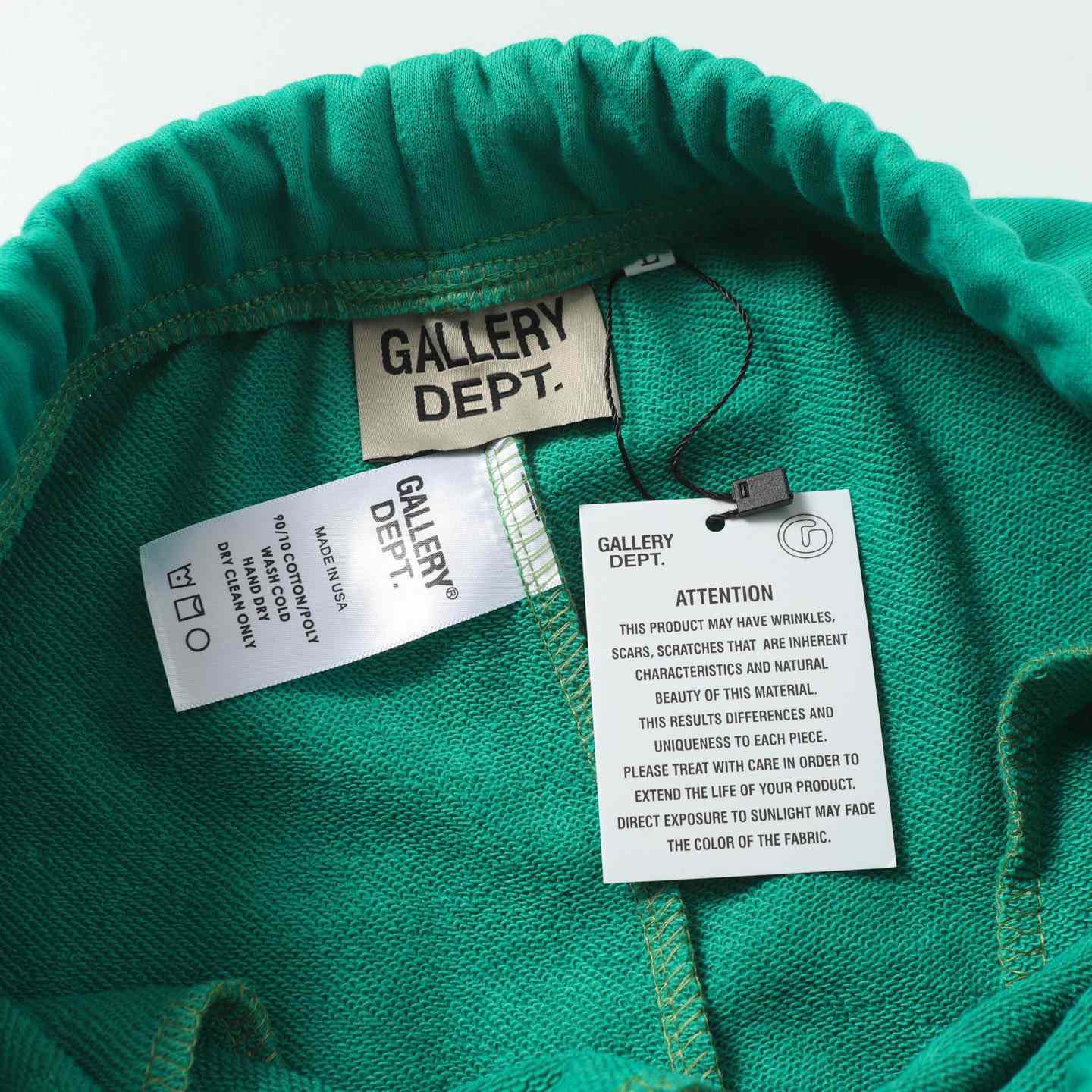 Gallery Dept. Flared Denim-Panelled Logo-Print Cotton-Jersey Sweatpants - DesignerGu