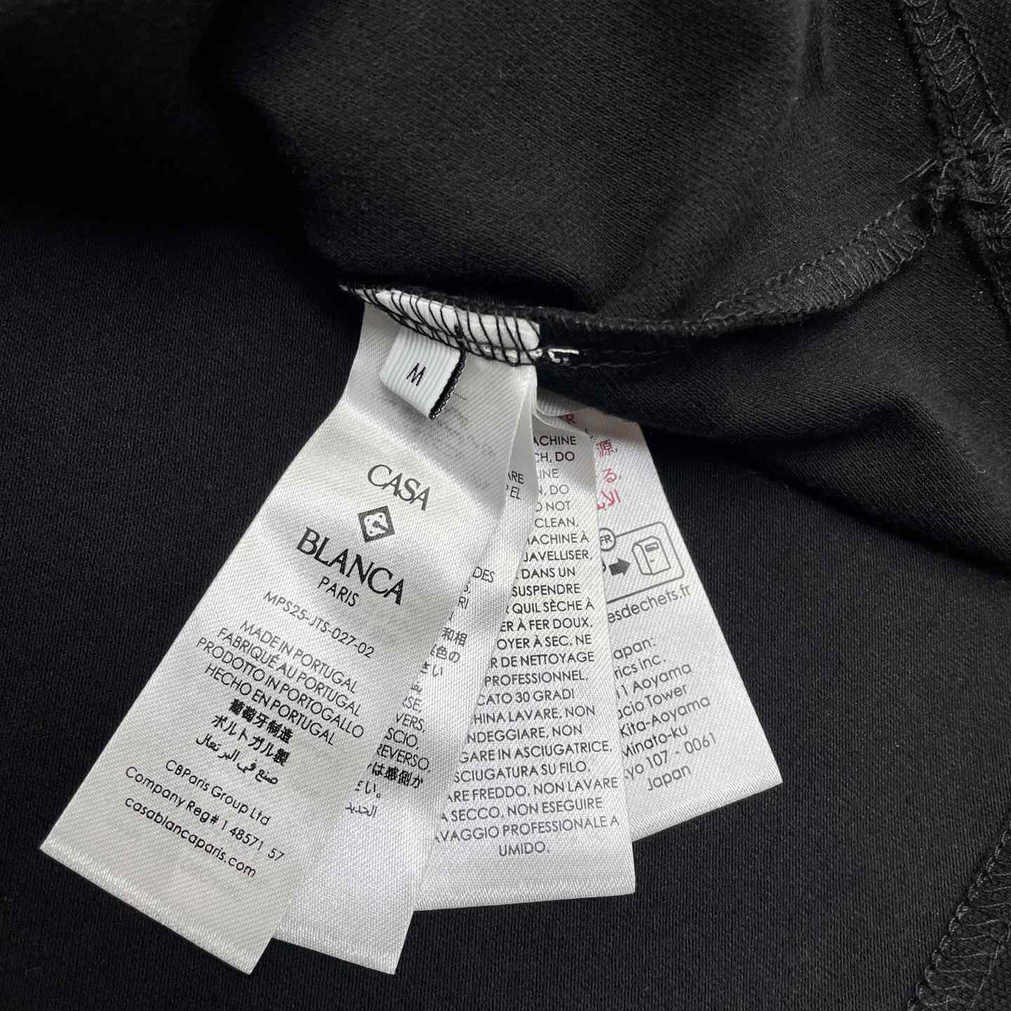 Casablanca Logo Piqué Polo Shirt   c999 - DesignerGu