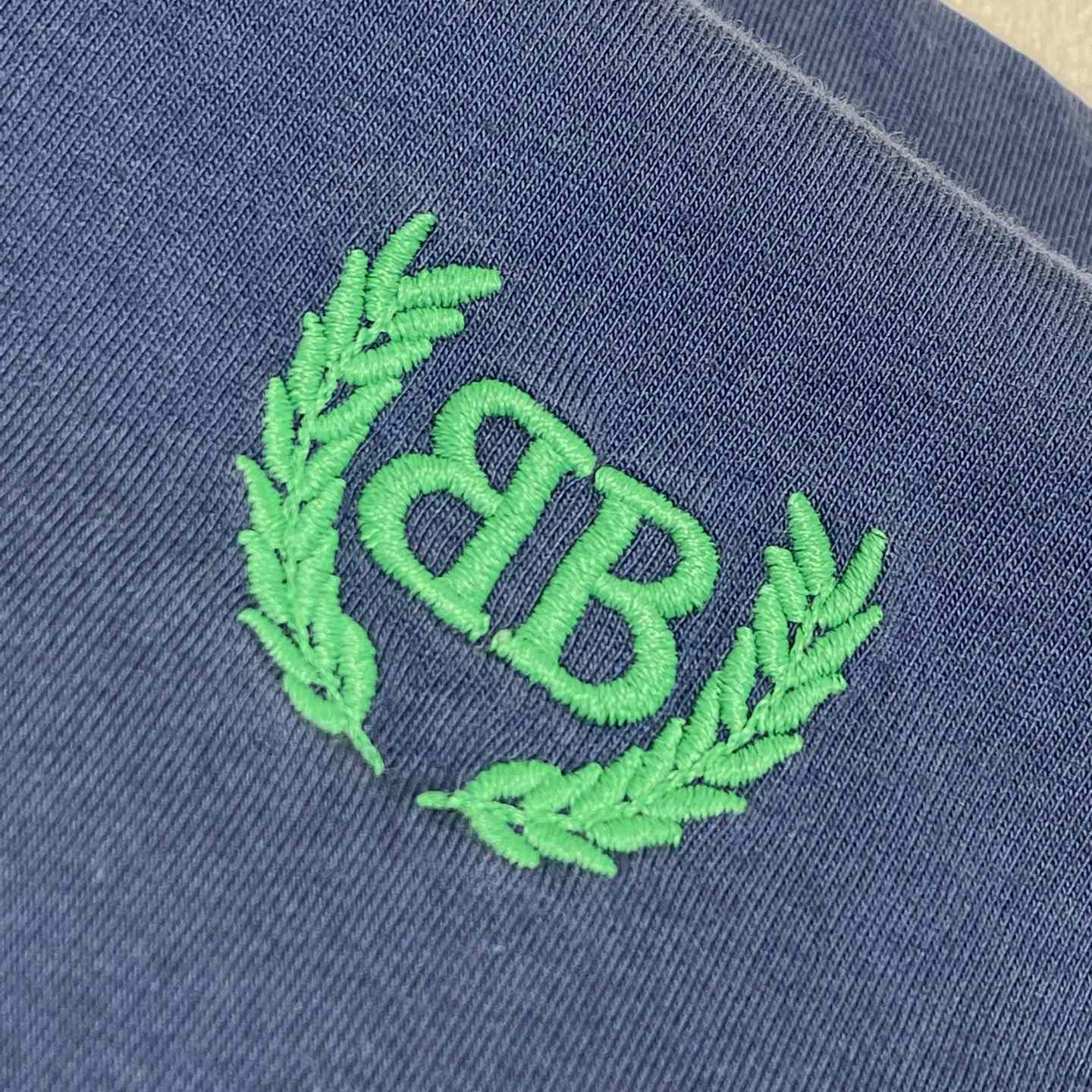 Balenciaga Men's Blue Logo T-shirt - DesignerGu