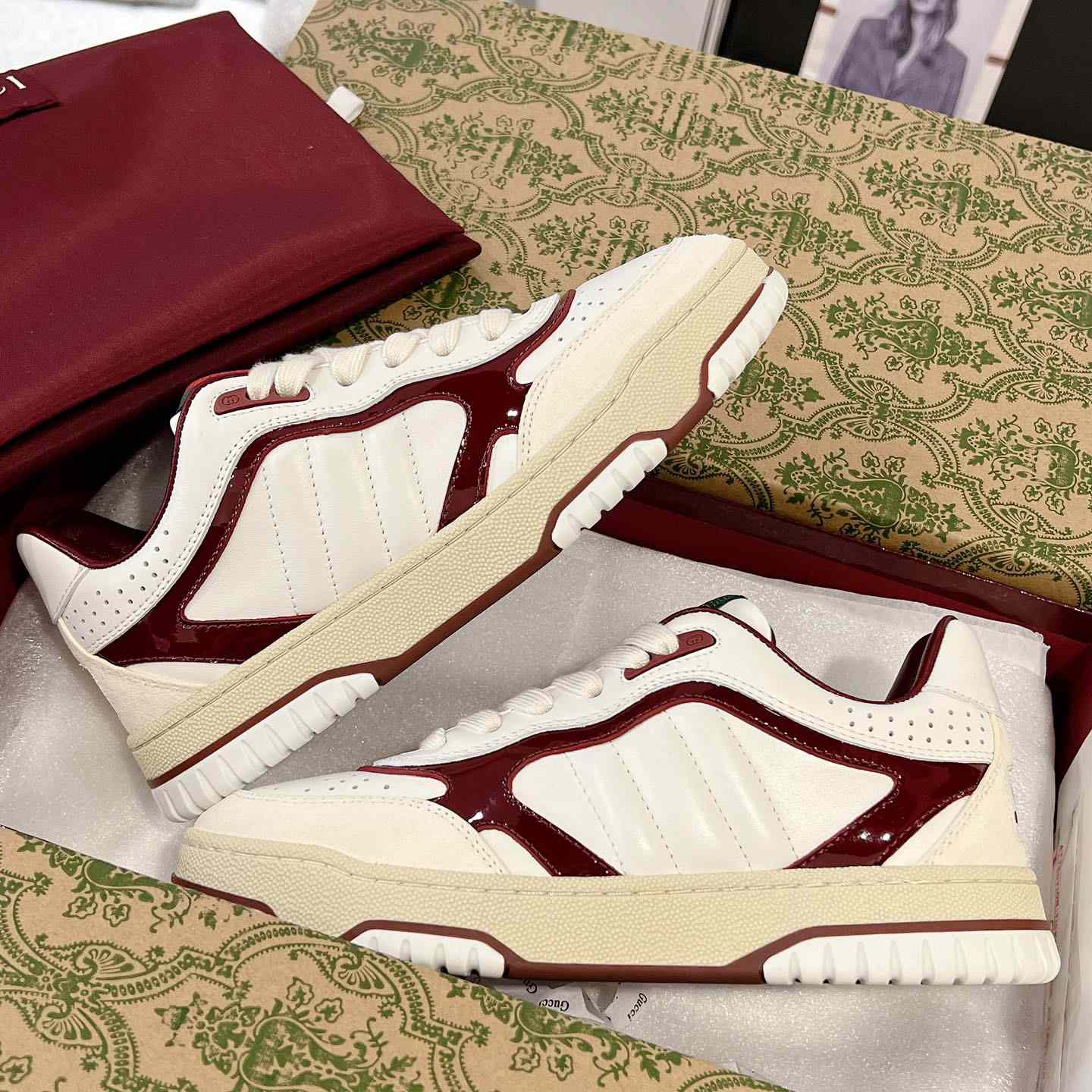 Gucci Re-web Sneaker - DesignerGu