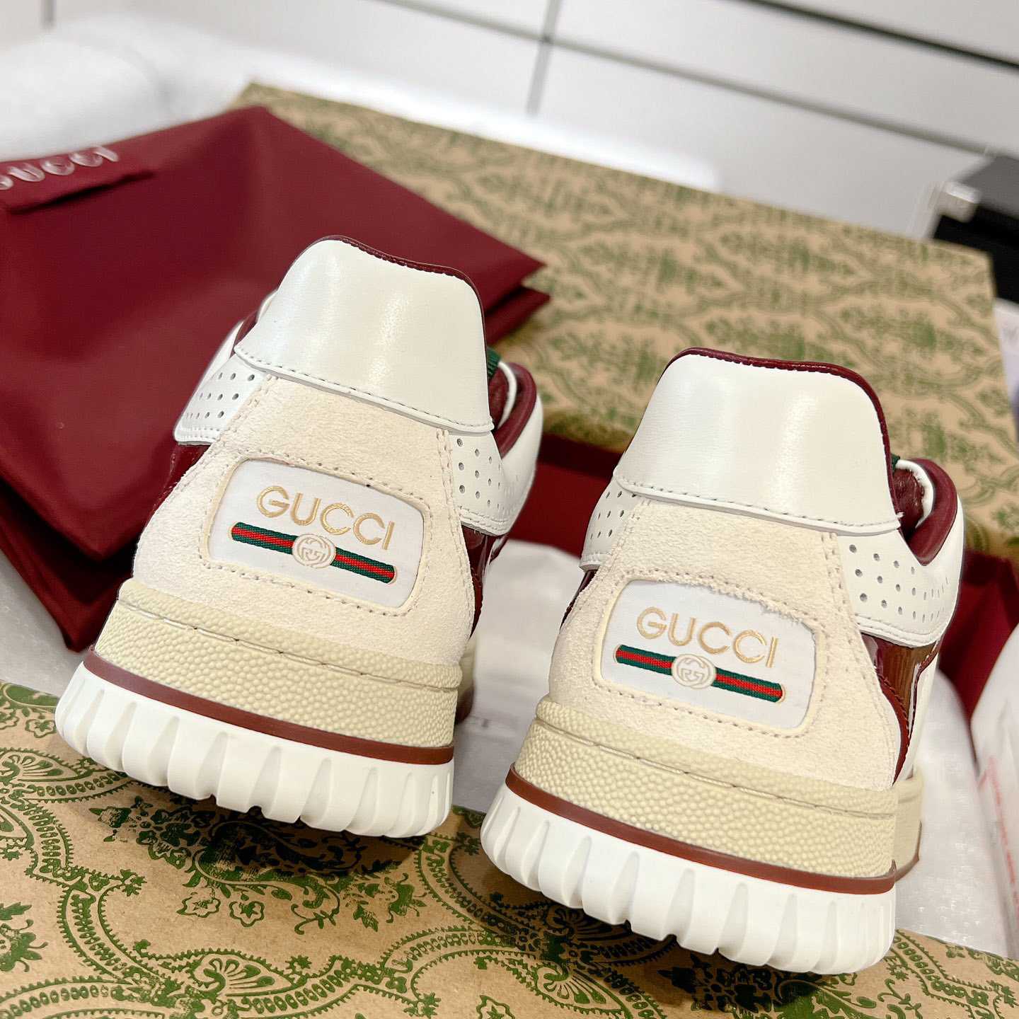 Gucci Re-web Sneaker - DesignerGu