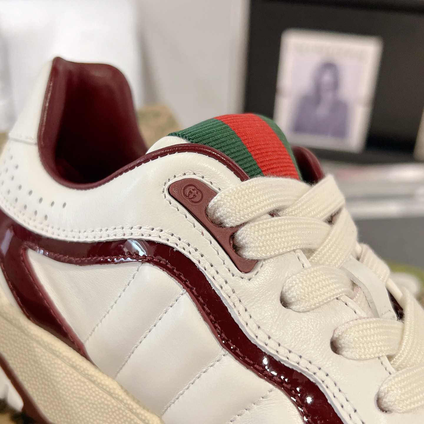 Gucci Re-web Sneaker - DesignerGu