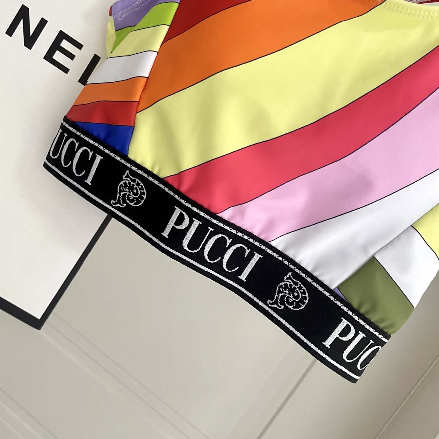 Pucci Iride-Print Crop Top And Leggings  - DesignerGu