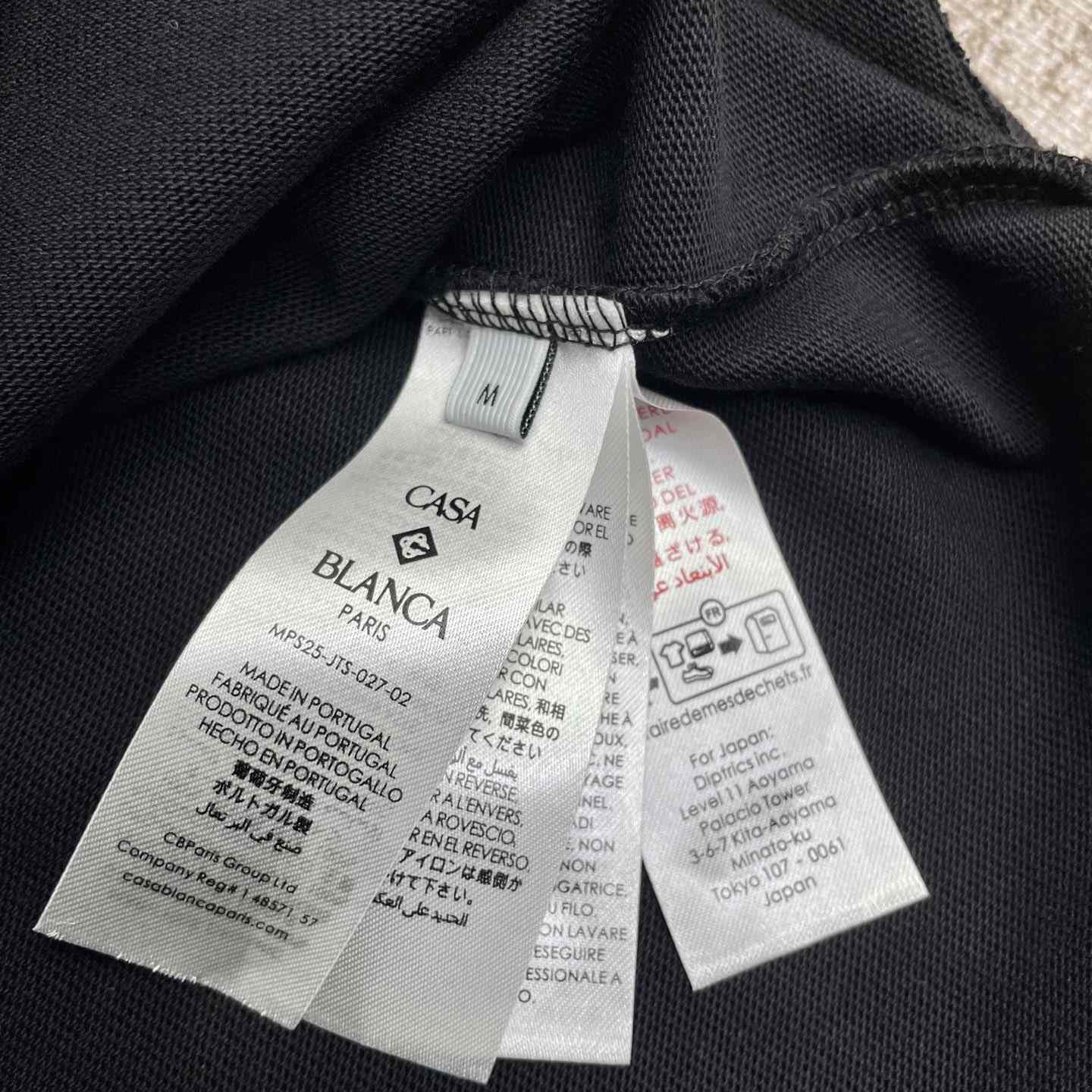 Casablanca Le Passage Printed Cotton T-Shirt   C944 - DesignerGu