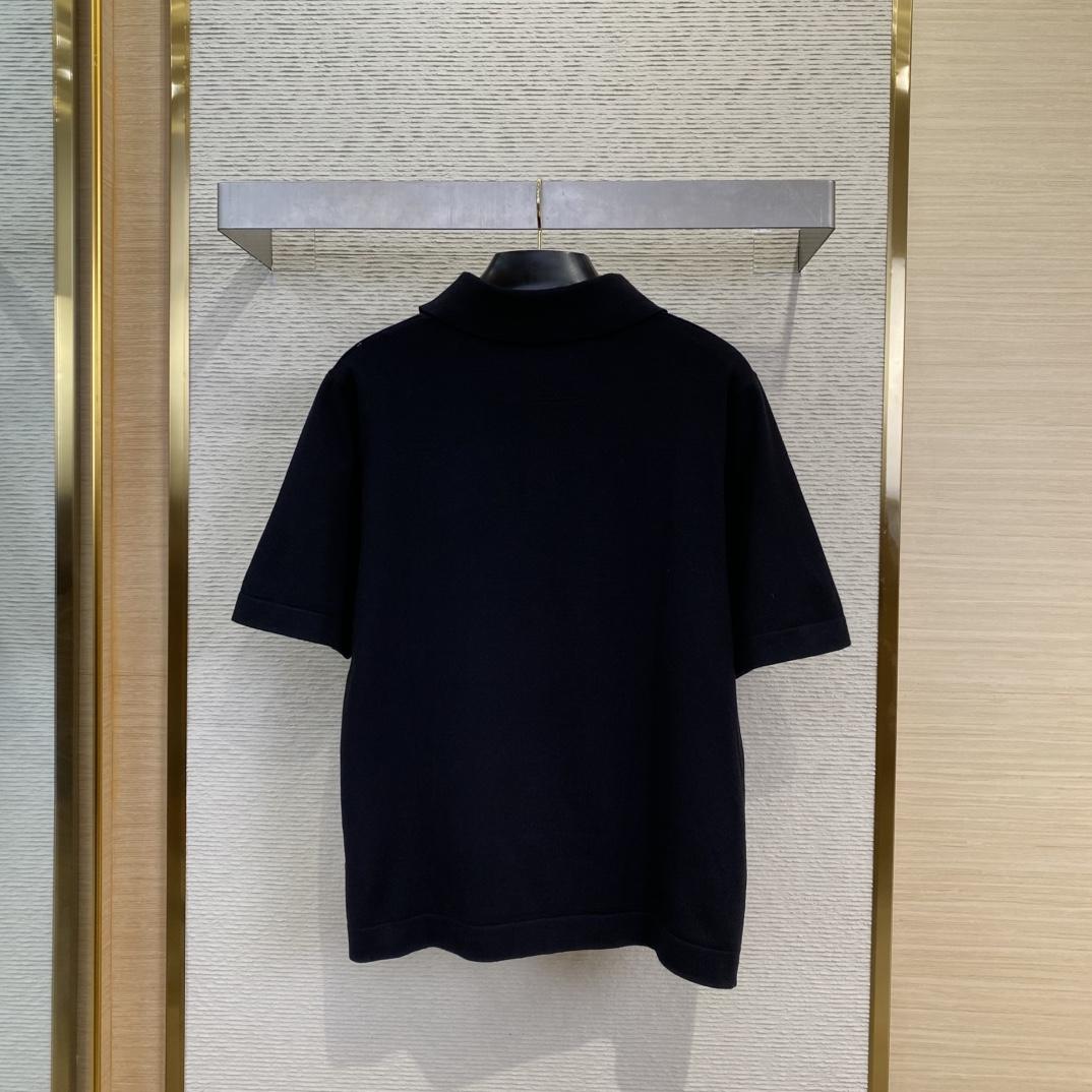 Givenchy Polo In Knit with HG Jacquard - DesignerGu