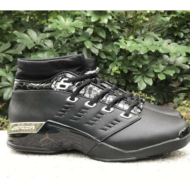 Jordan Air Jordan 17 0G Low Black Chrome   303891-004 - DesignerGu