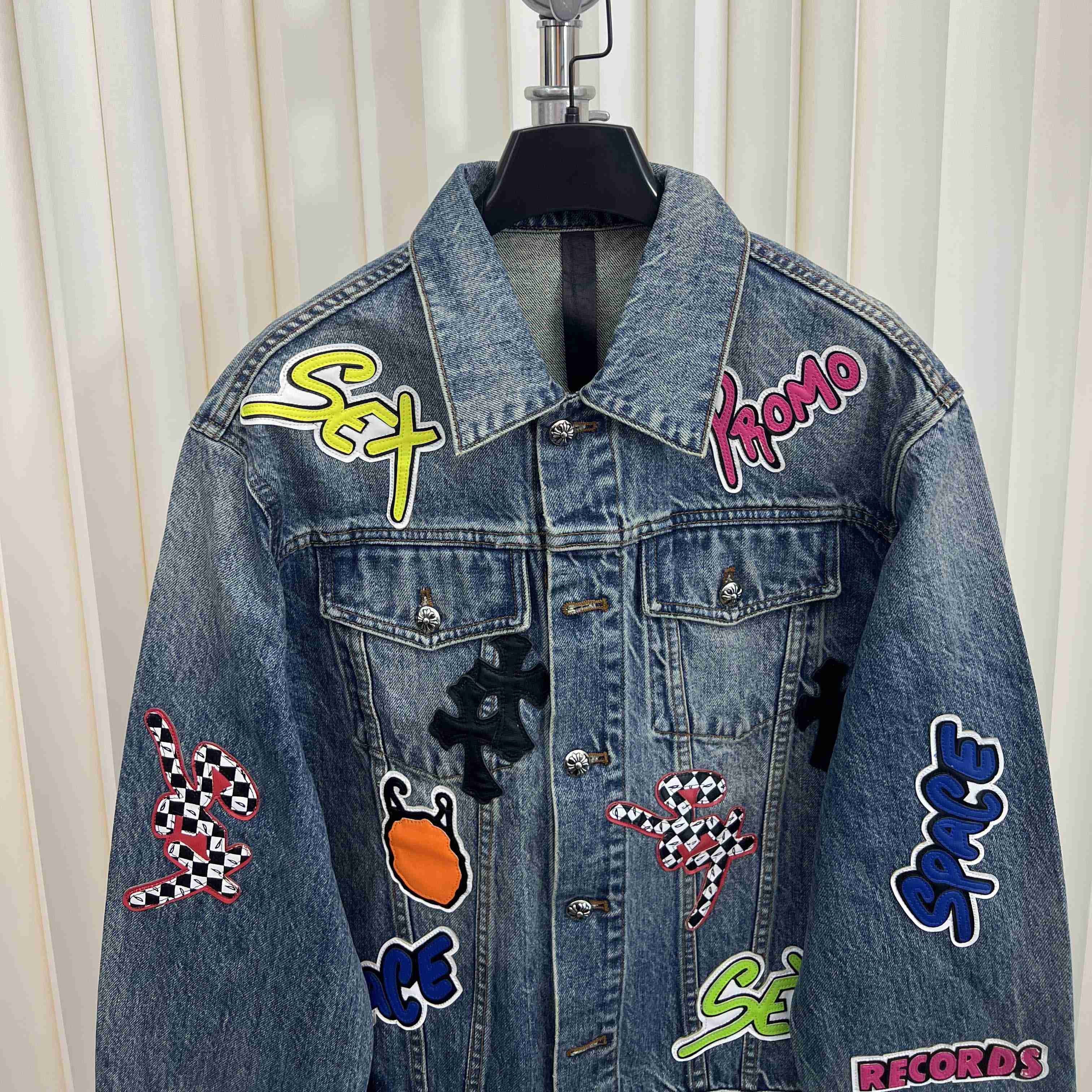Chrome Hearts Matty Boy Sex Denim Jacket - DesignerGu