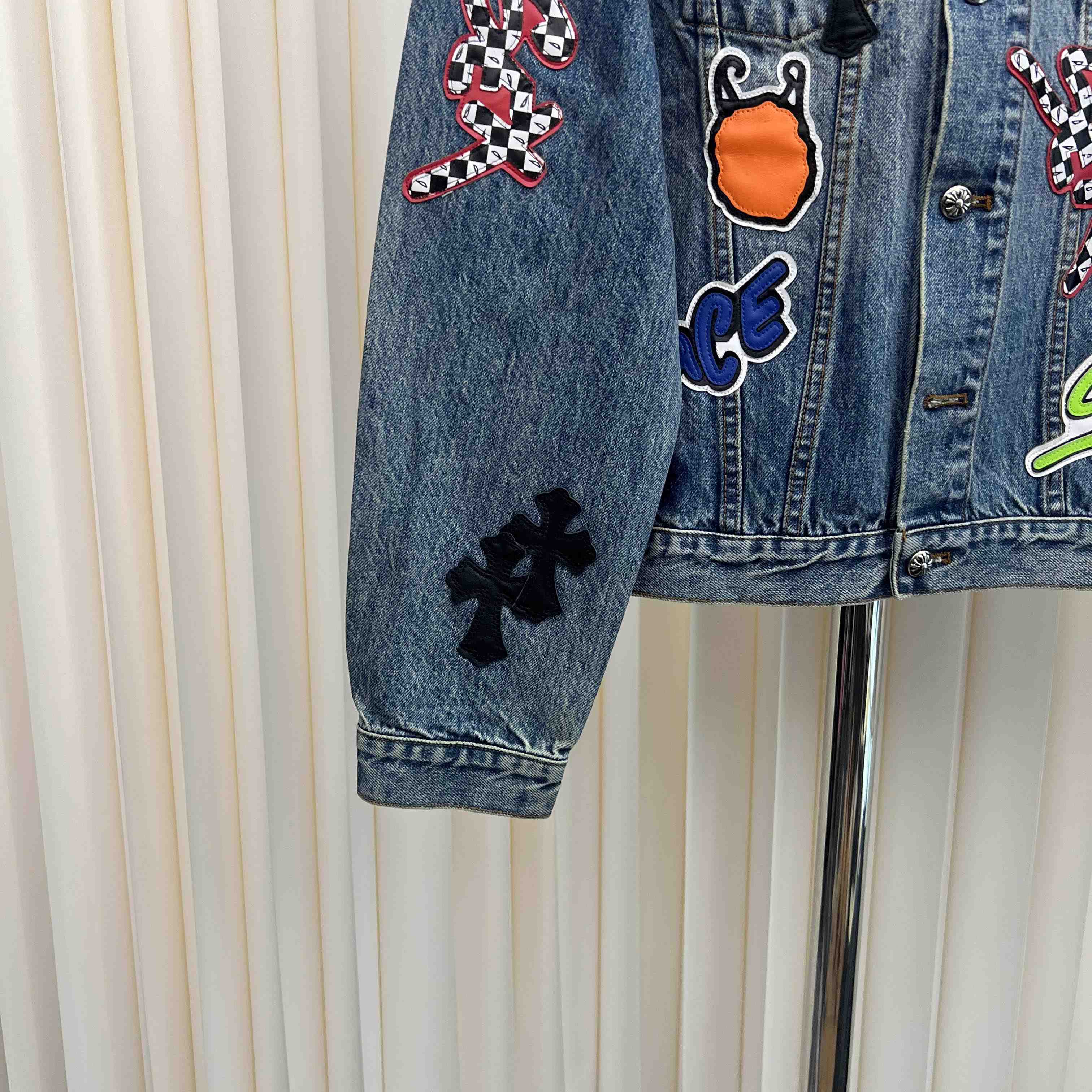 Chrome Hearts Matty Boy Sex Denim Jacket - DesignerGu