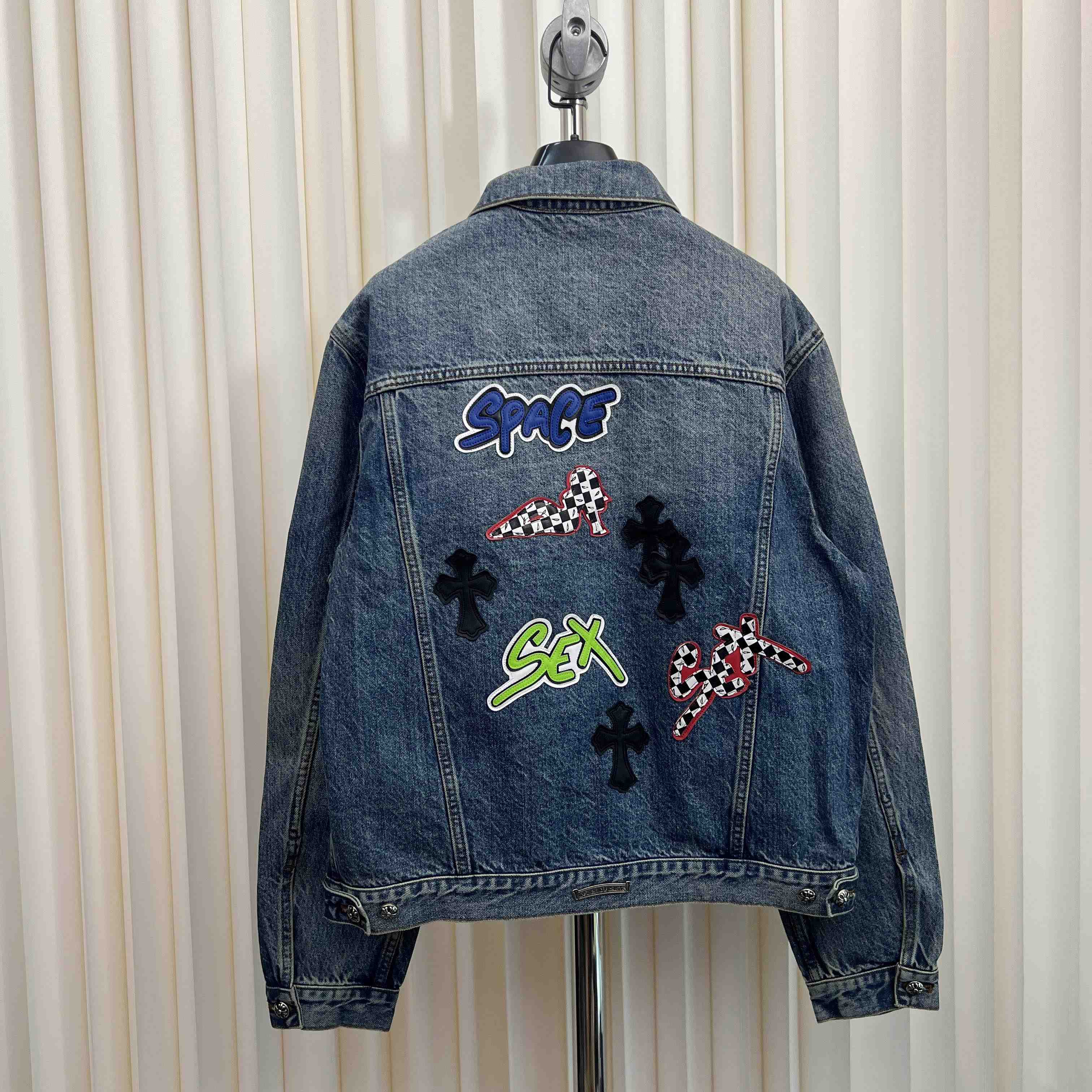 Chrome Hearts Matty Boy Sex Denim Jacket - DesignerGu
