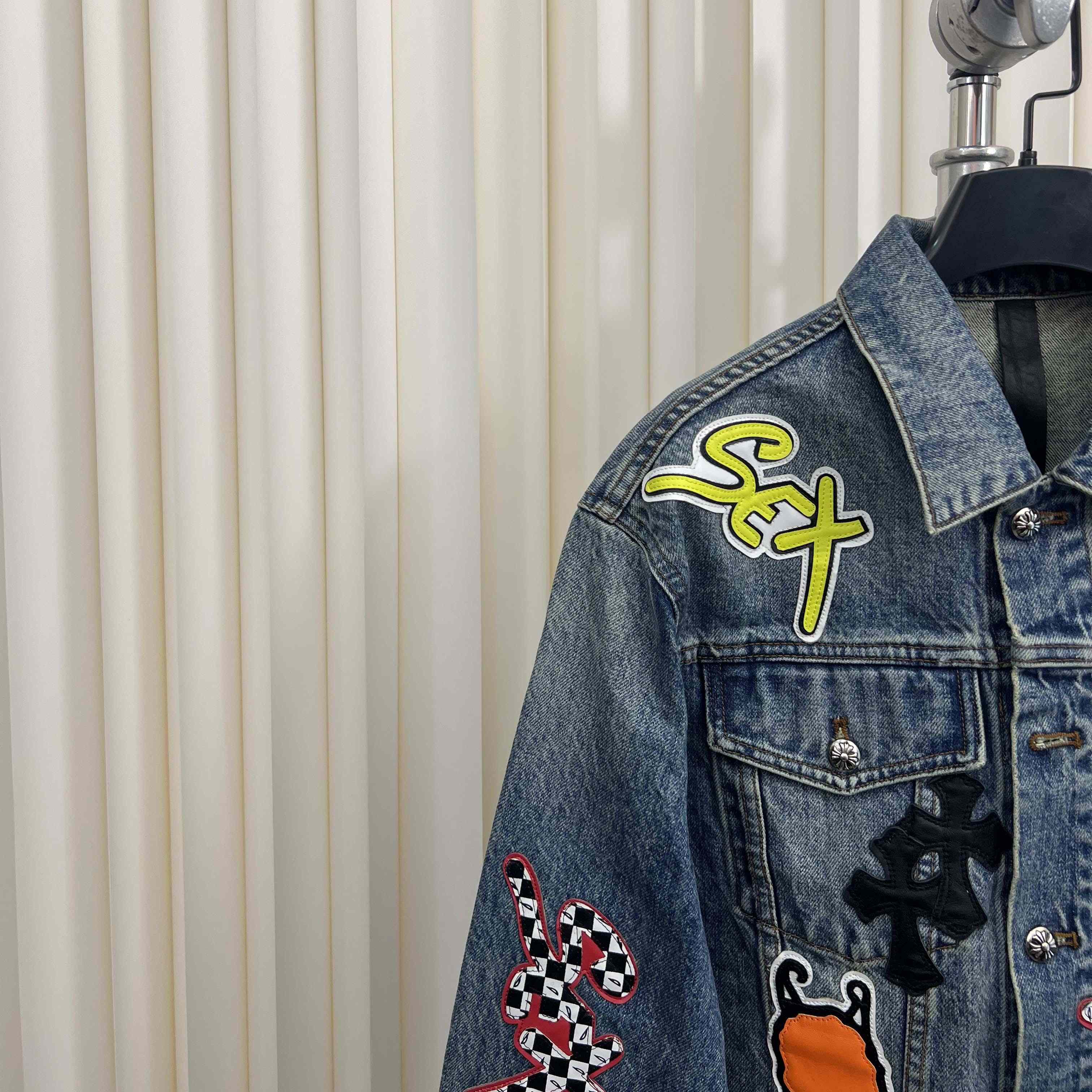 Chrome Hearts Matty Boy Sex Denim Jacket - DesignerGu