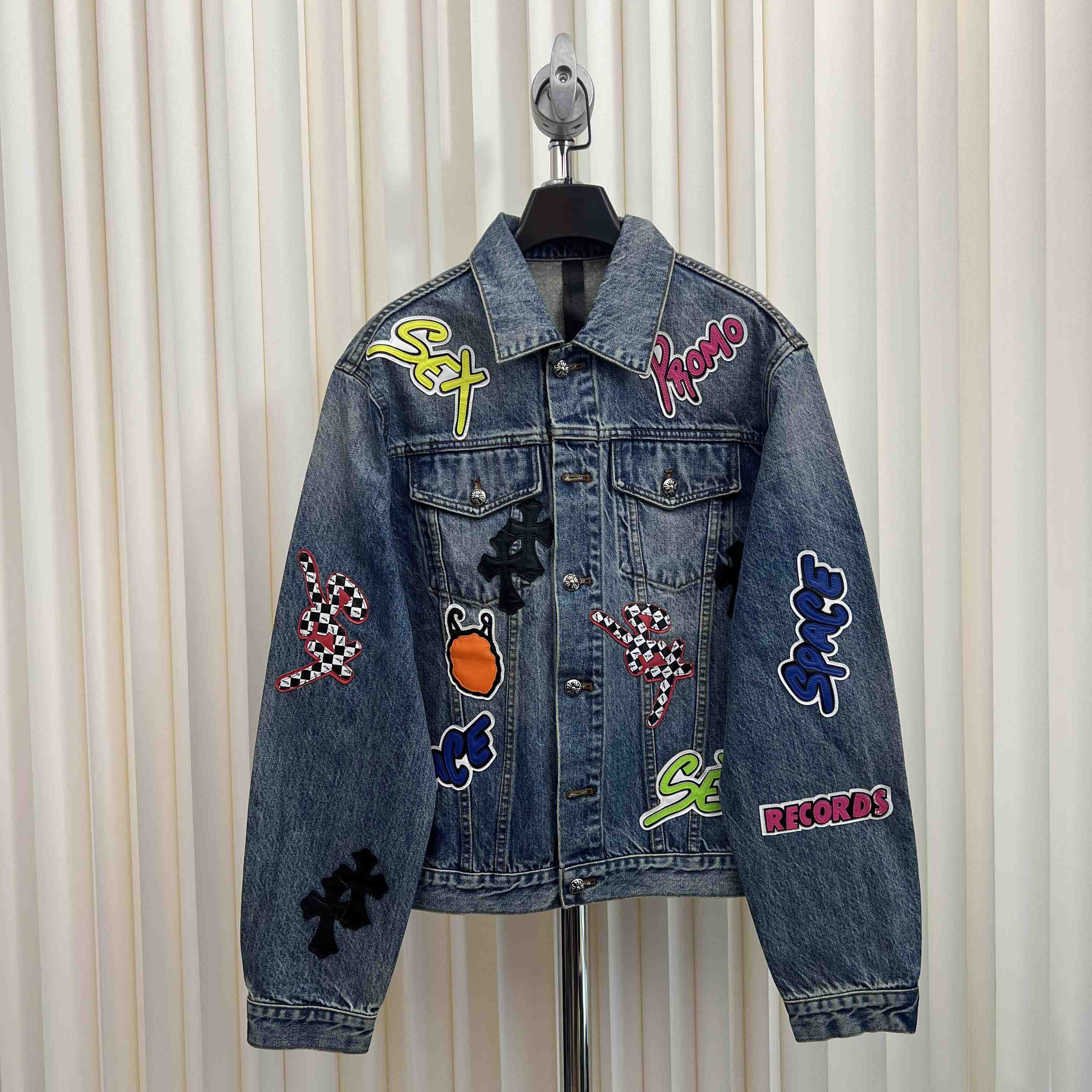Chrome Hearts Matty Boy Sex Denim Jacket - DesignerGu