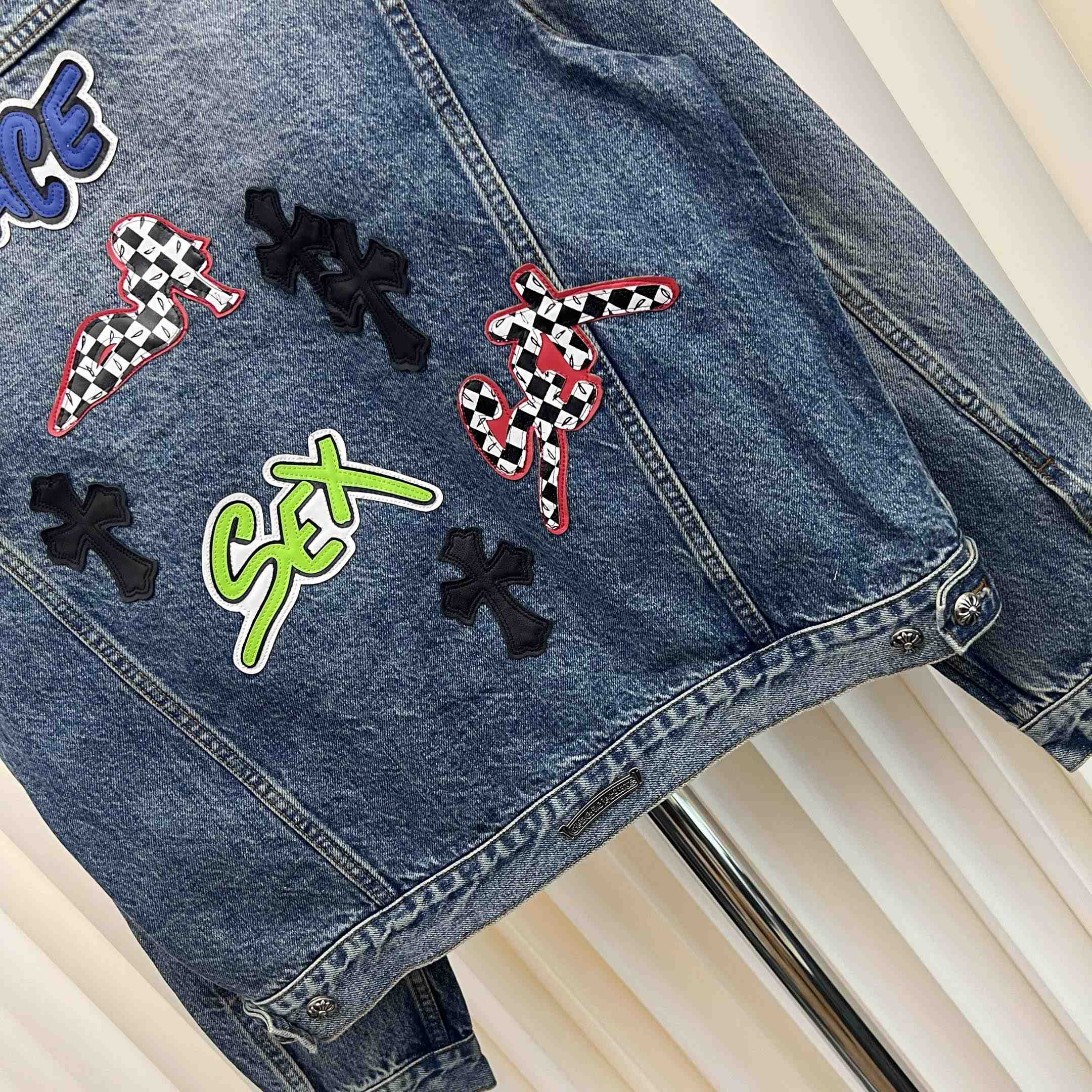 Chrome Hearts Matty Boy Sex Denim Jacket - DesignerGu