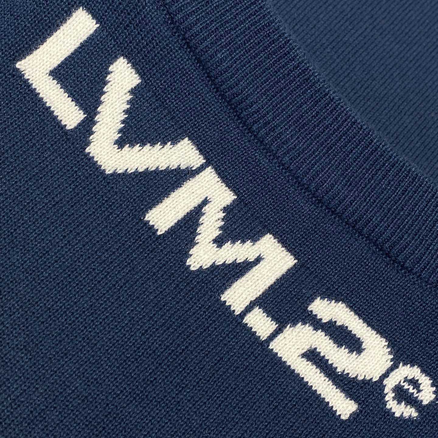 Louis Vuitton Short-Sleeved Cotton Crewneck   - DesignerGu