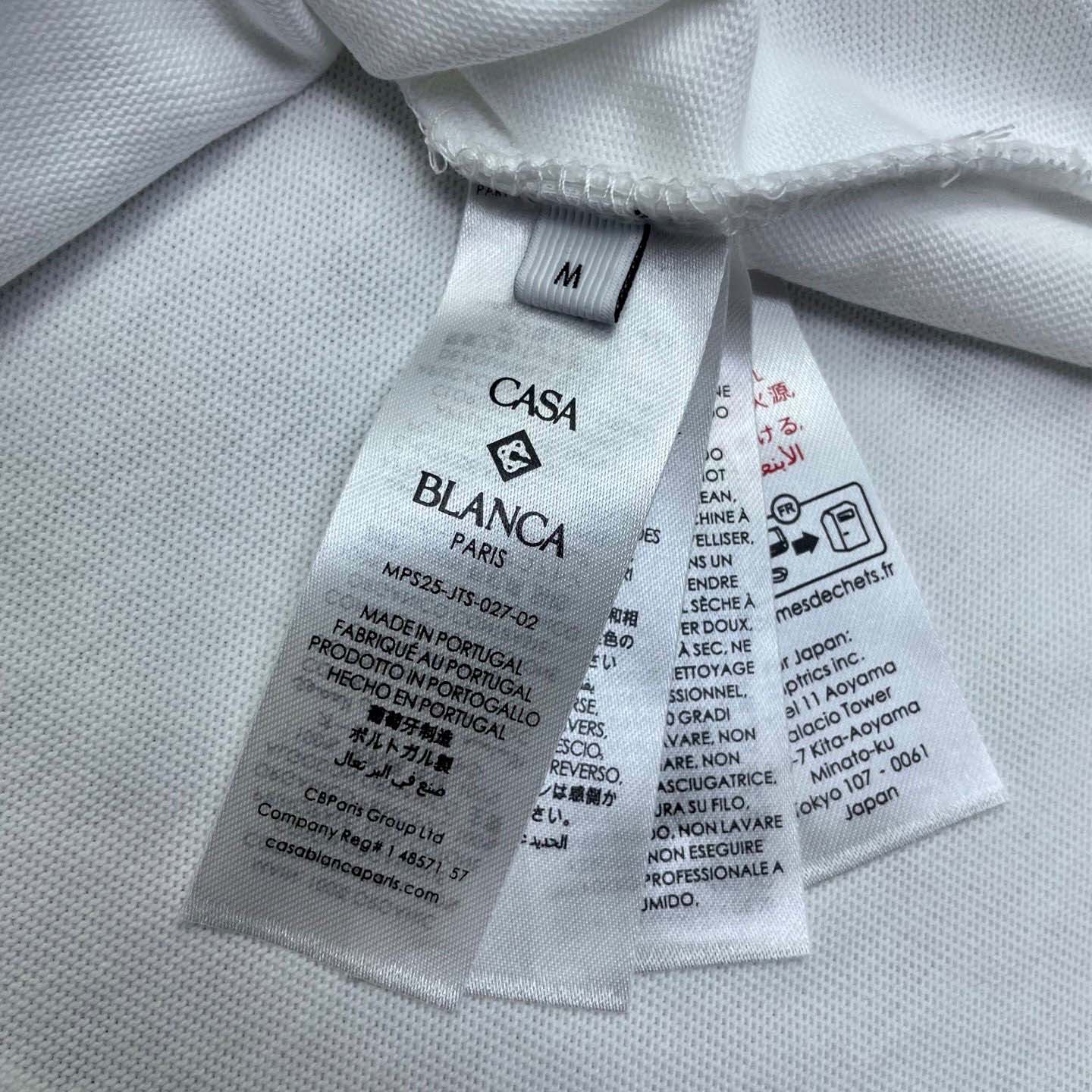 Casablanca Logo-patch T-shirt   C1002 - DesignerGu