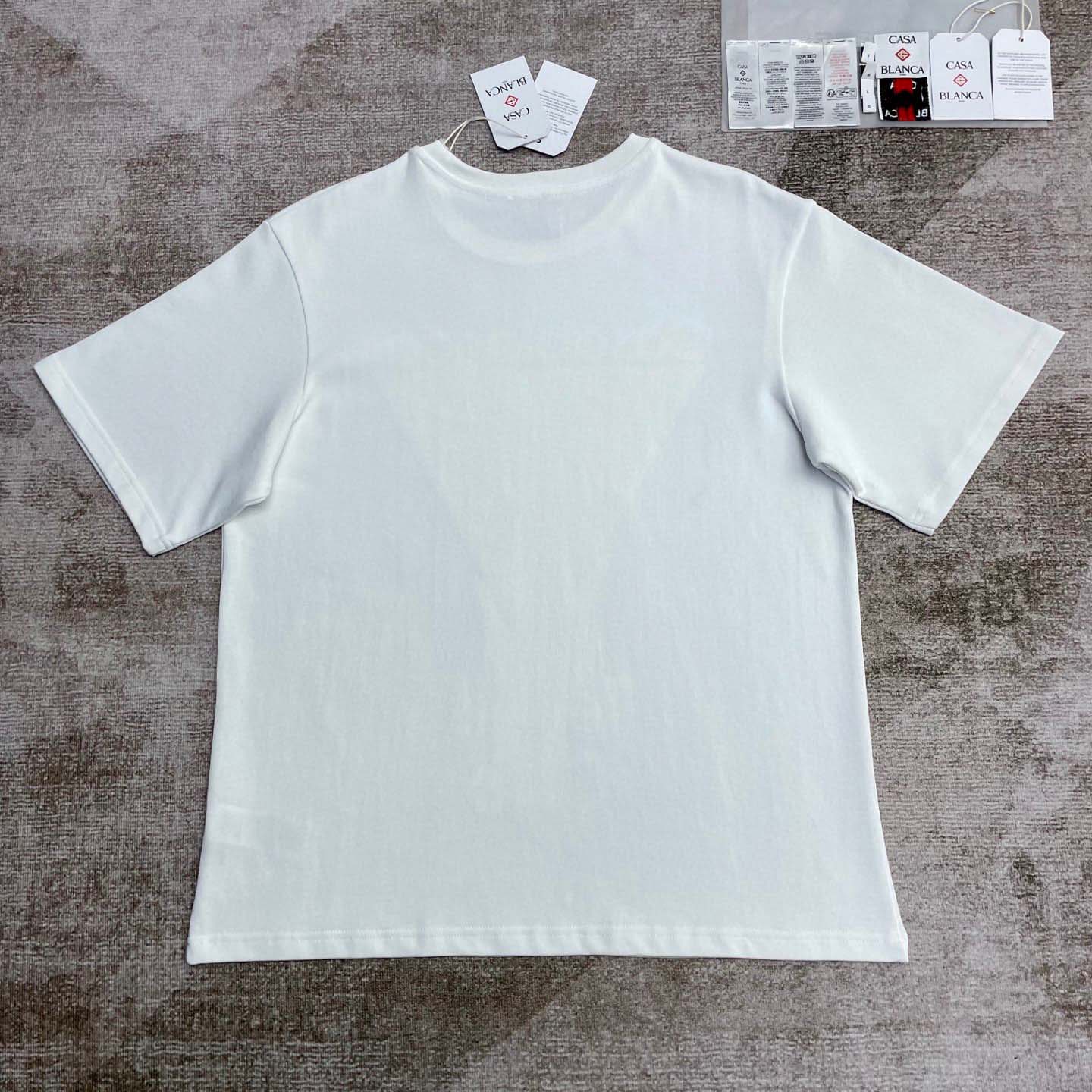 Casablanca Logo-patch T-shirt   C1002 - DesignerGu