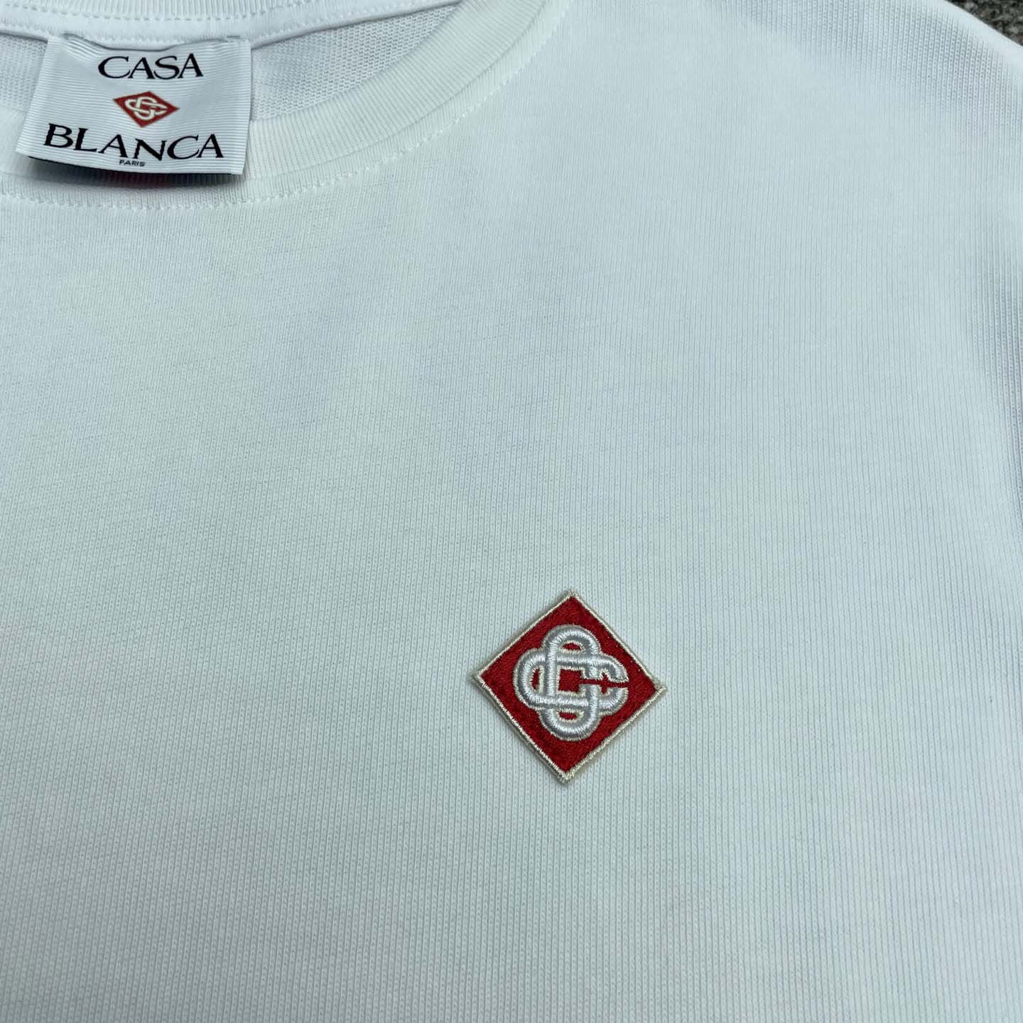 Casablanca Logo-patch T-shirt   C1002 - DesignerGu