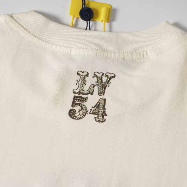 Louis Vuitton Graphic Cotton And Linen-Blend T-Shirt     1AFWUV - DesignerGu