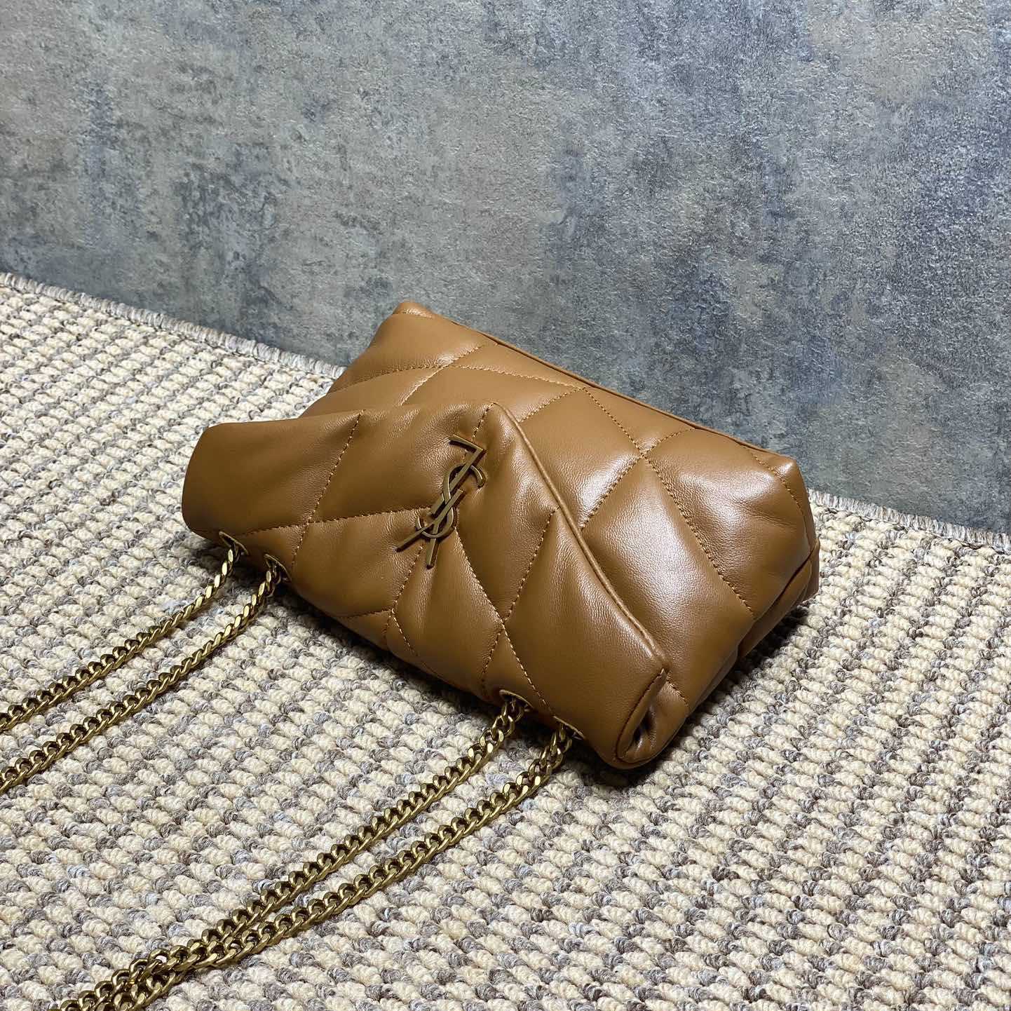 Saint Laurent Toy Puffer In Nappa Leather - DesignerGu