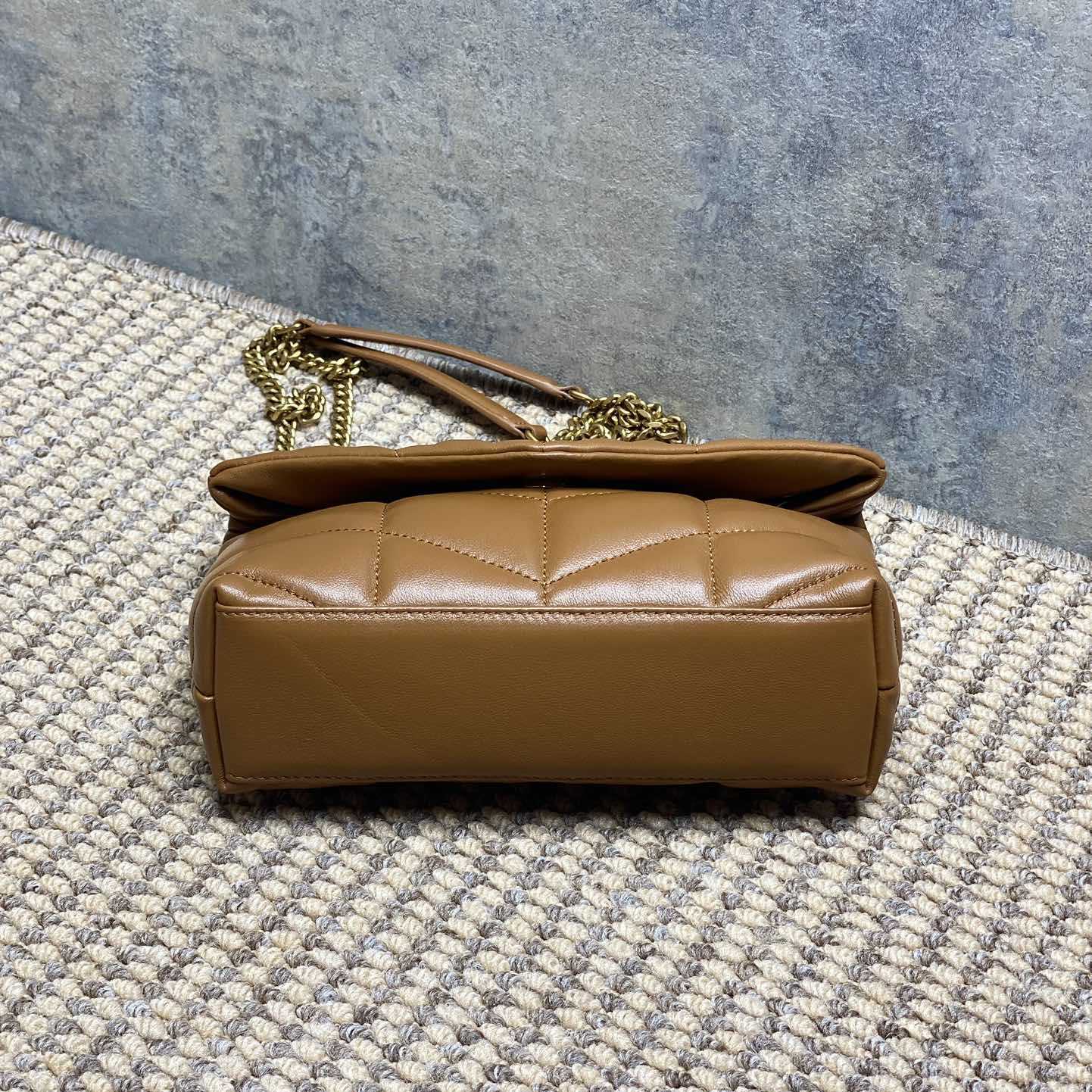 Saint Laurent Toy Puffer In Nappa Leather - DesignerGu