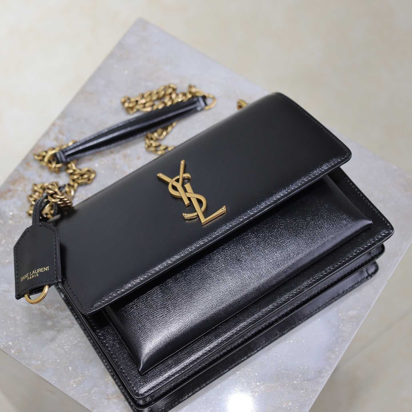 Saint Laurent Women Sunset Medium Leather Shoulder Bag （22x8x16 cm） - DesignerGu