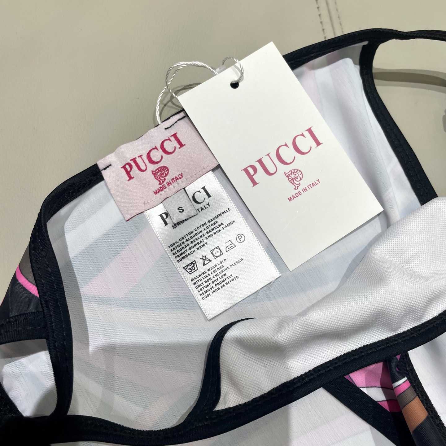 Pucci Iride-Print Bikini Top And Bikini Briefs - DesignerGu